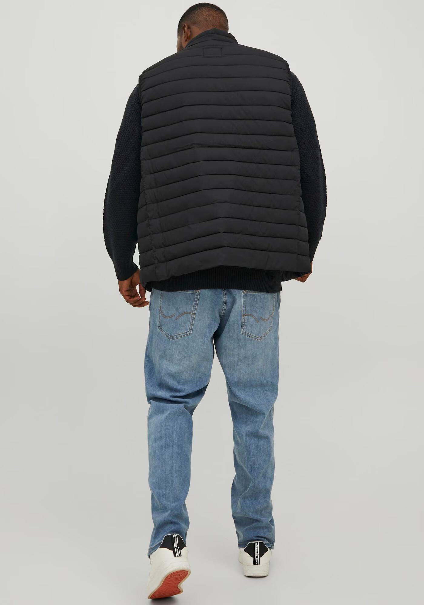 Jack & Jones Plus Vestă negru - Pled.ro