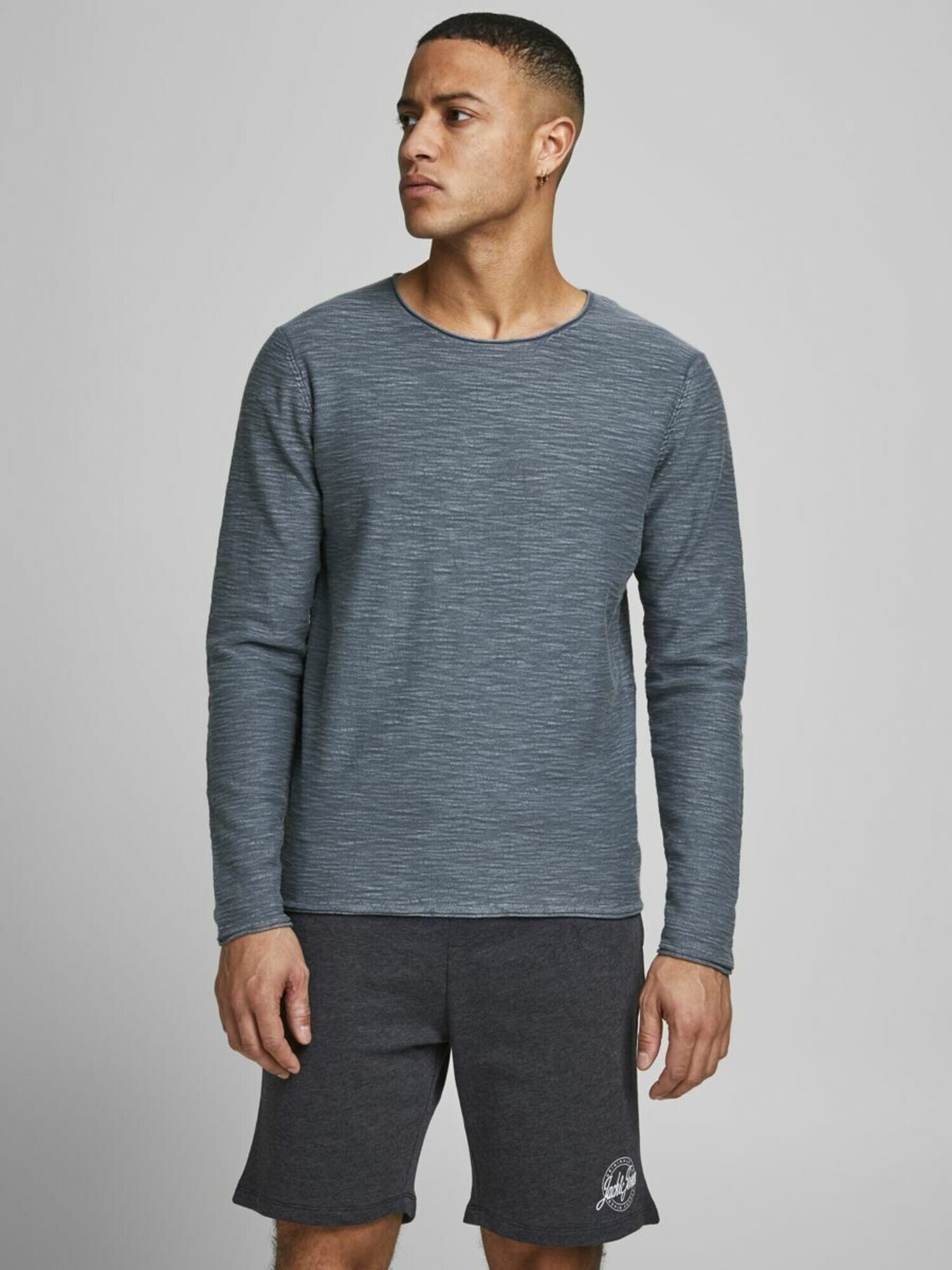 JACK & JONES Pulover albastru - Pled.ro