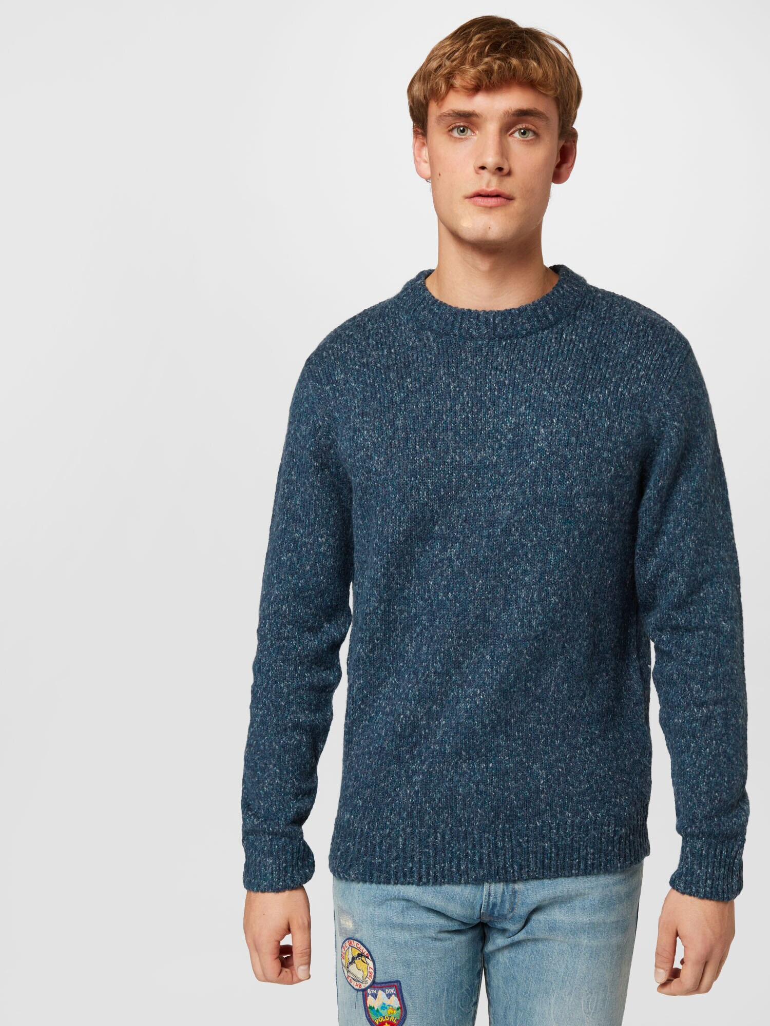 JACK & JONES Pulover albastru marin - Pled.ro