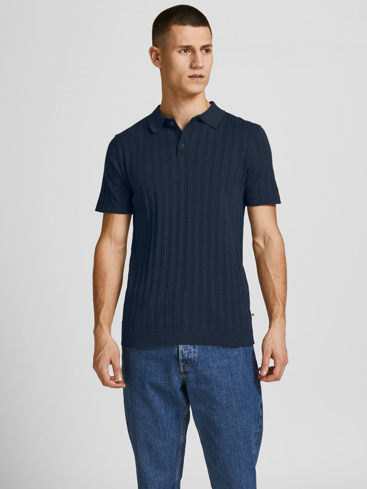 JACK & JONES Pulover albastru noapte - Pled.ro