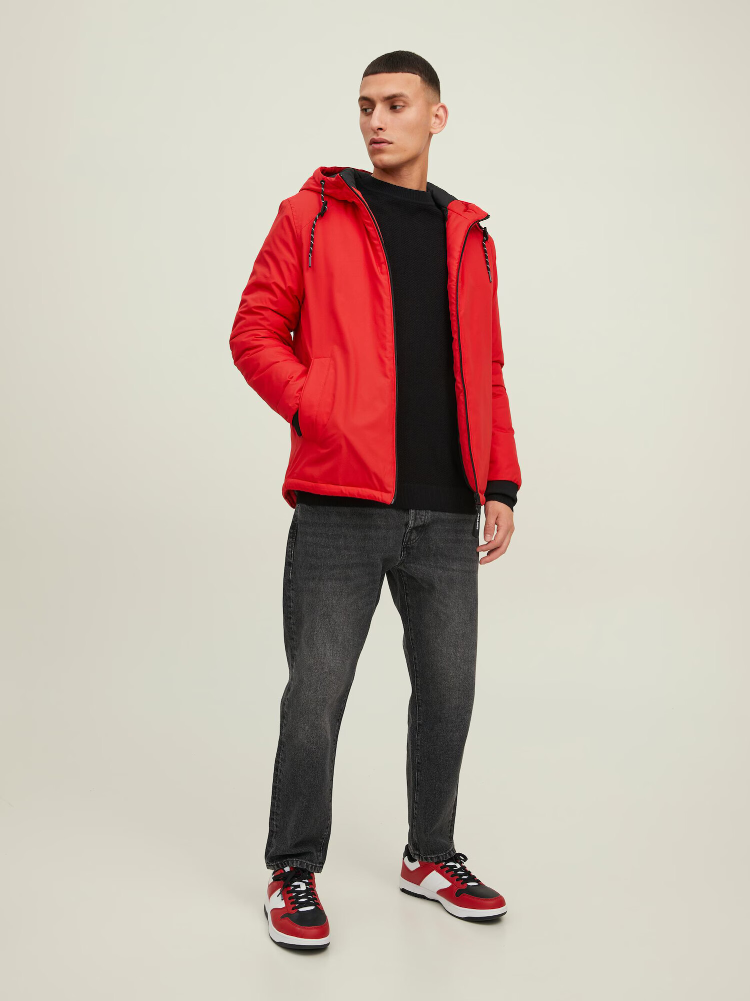 JACK & JONES Pulover 'Billy' negru - Pled.ro