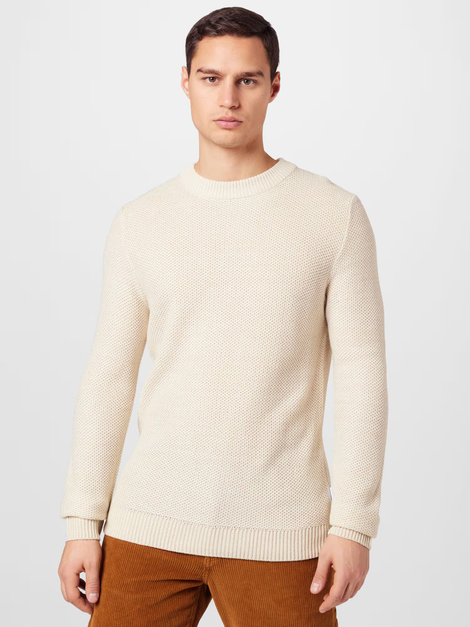 JACK & JONES Pulover 'Blake' crem - Pled.ro