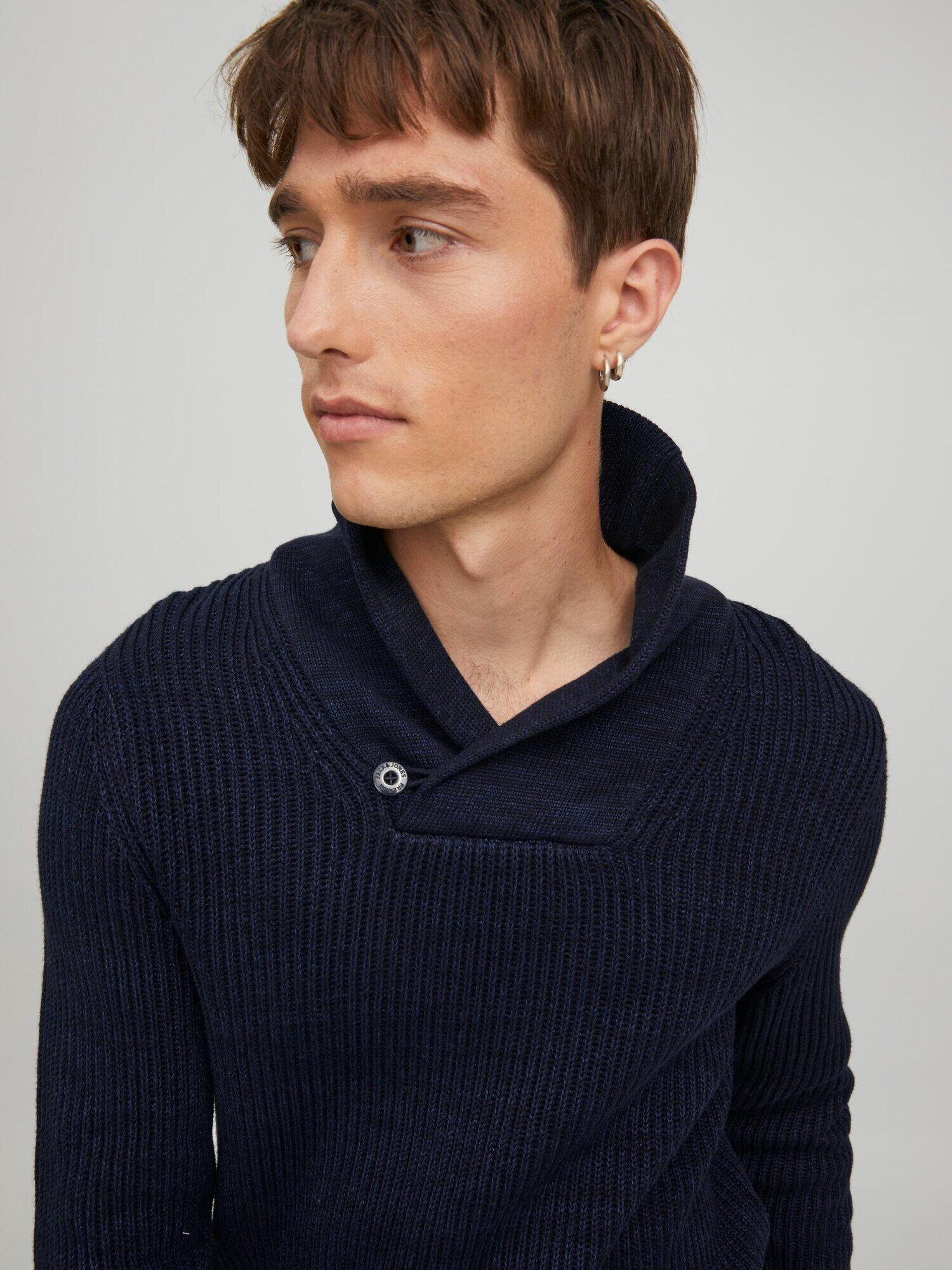 JACK & JONES Pulover 'BLUDARREN' albastru - Pled.ro