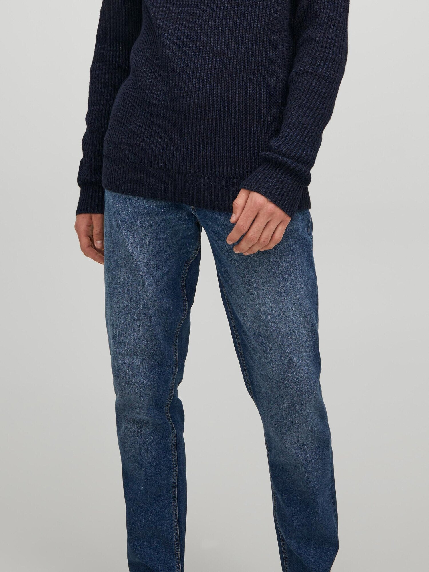 JACK & JONES Pulover 'BLUDARREN' albastru - Pled.ro