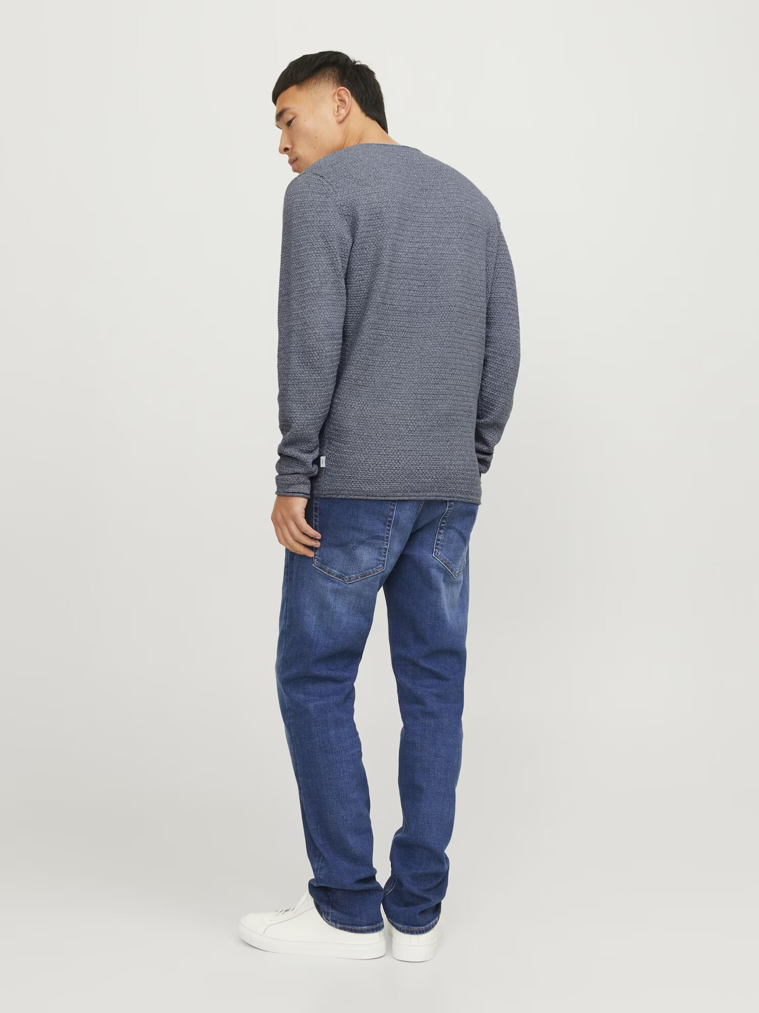 JACK & JONES Pulover 'Blumiguel' albastru - Pled.ro