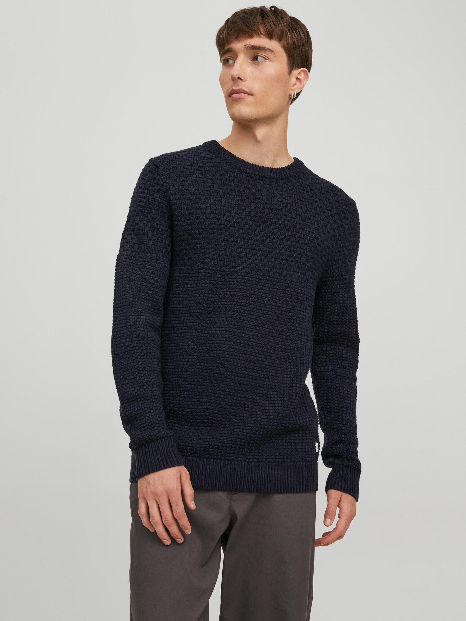 JACK & JONES Pulover 'BRADLEY' bleumarin - Pled.ro