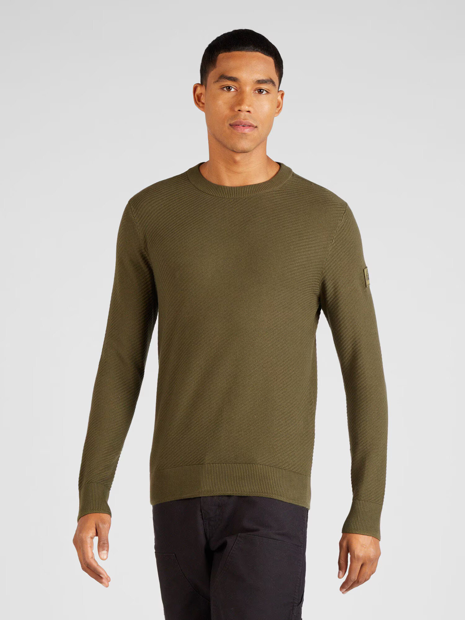 JACK & JONES Pulover 'CLASSIC' oliv - Pled.ro