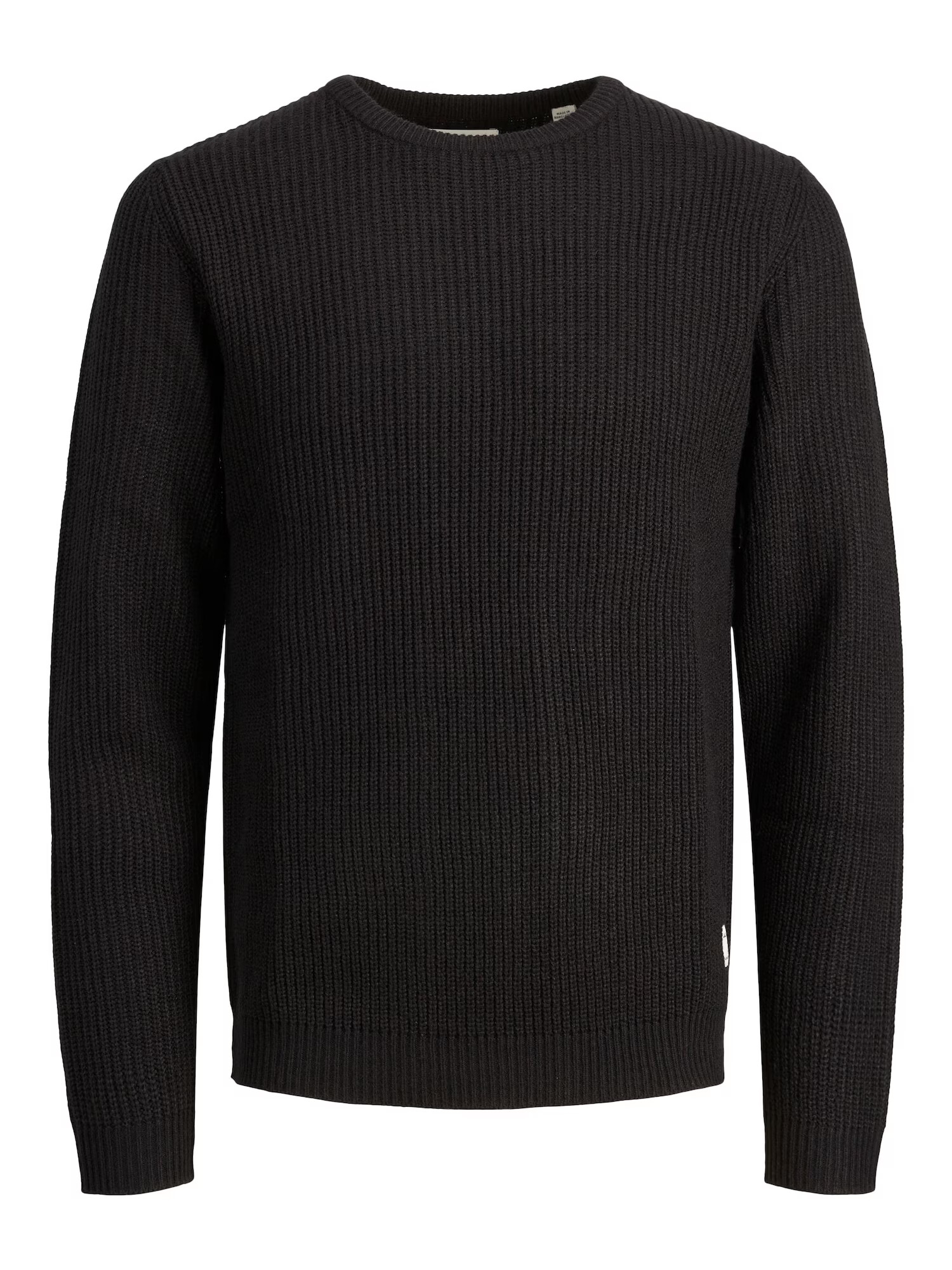 JACK & JONES Pulover 'COONO' negru / alb - Pled.ro