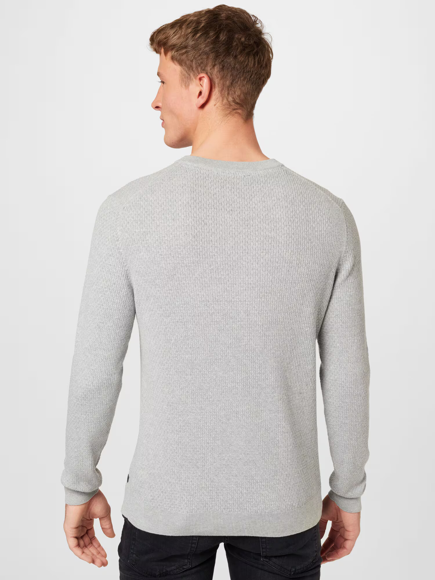 JACK & JONES Pulover 'DALLAS' gri - Pled.ro