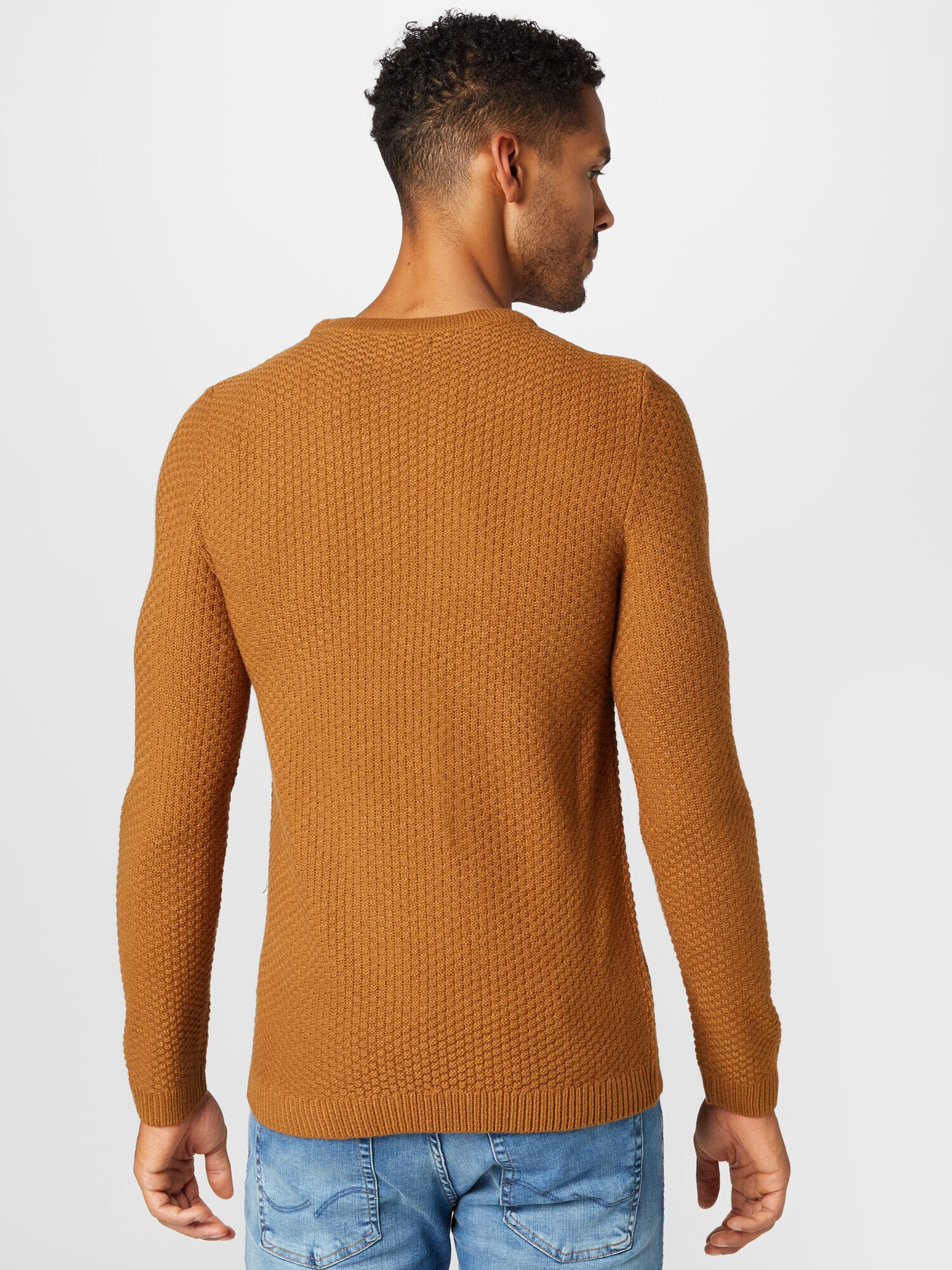 JACK & JONES Pulover 'Damian' maro caramel - Pled.ro