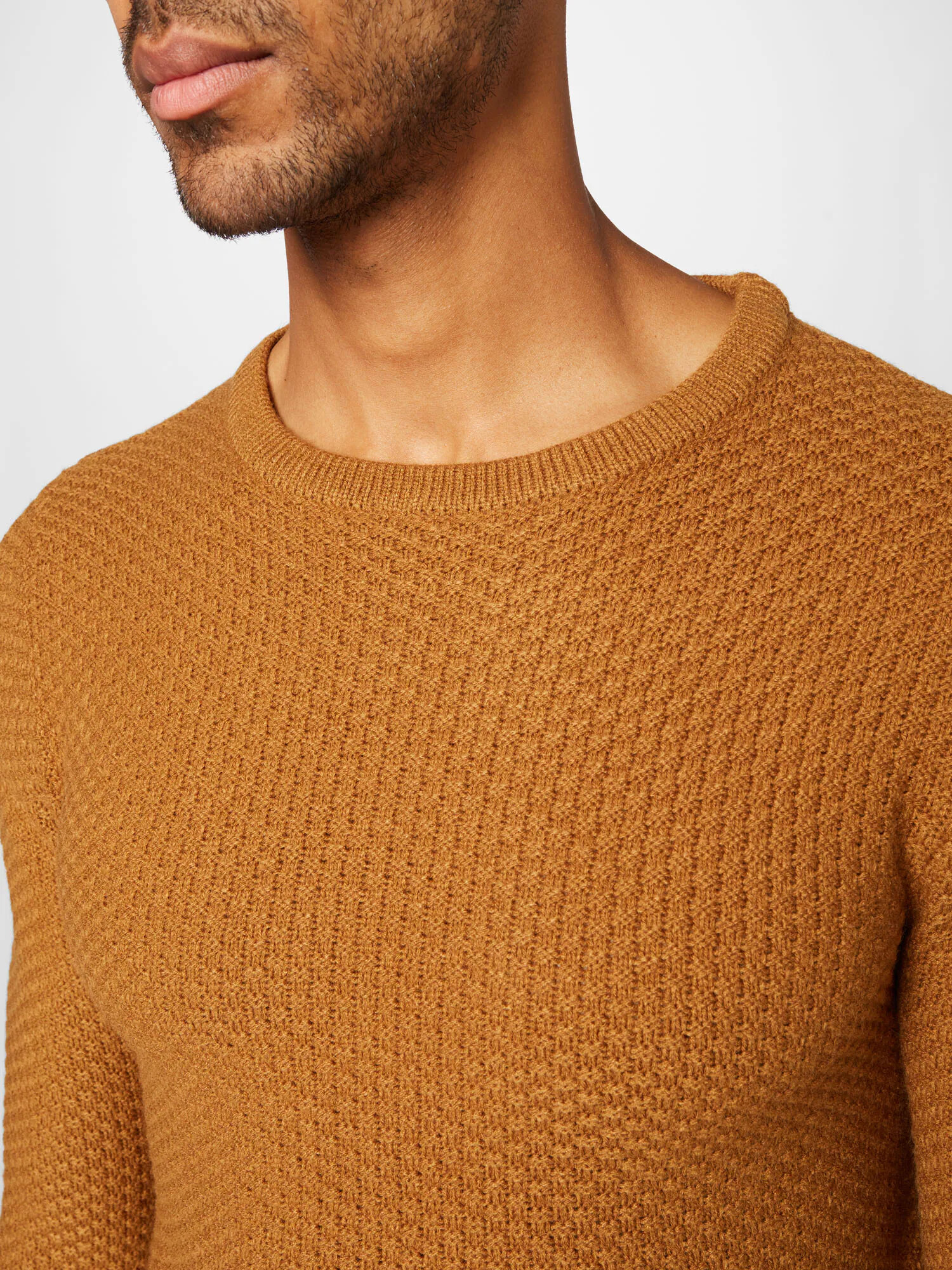 JACK & JONES Pulover 'Damian' maro caramel - Pled.ro