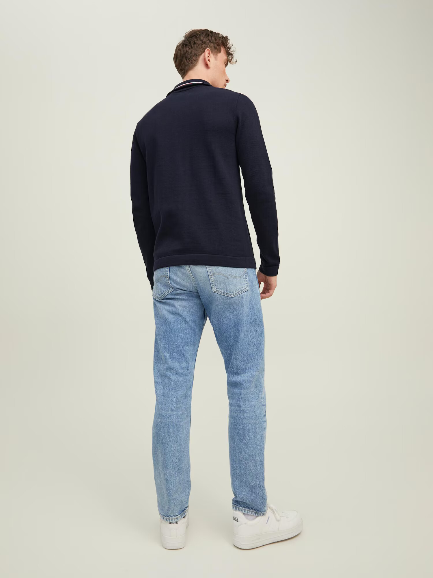 JACK & JONES Pulover 'ELI' bleumarin - Pled.ro