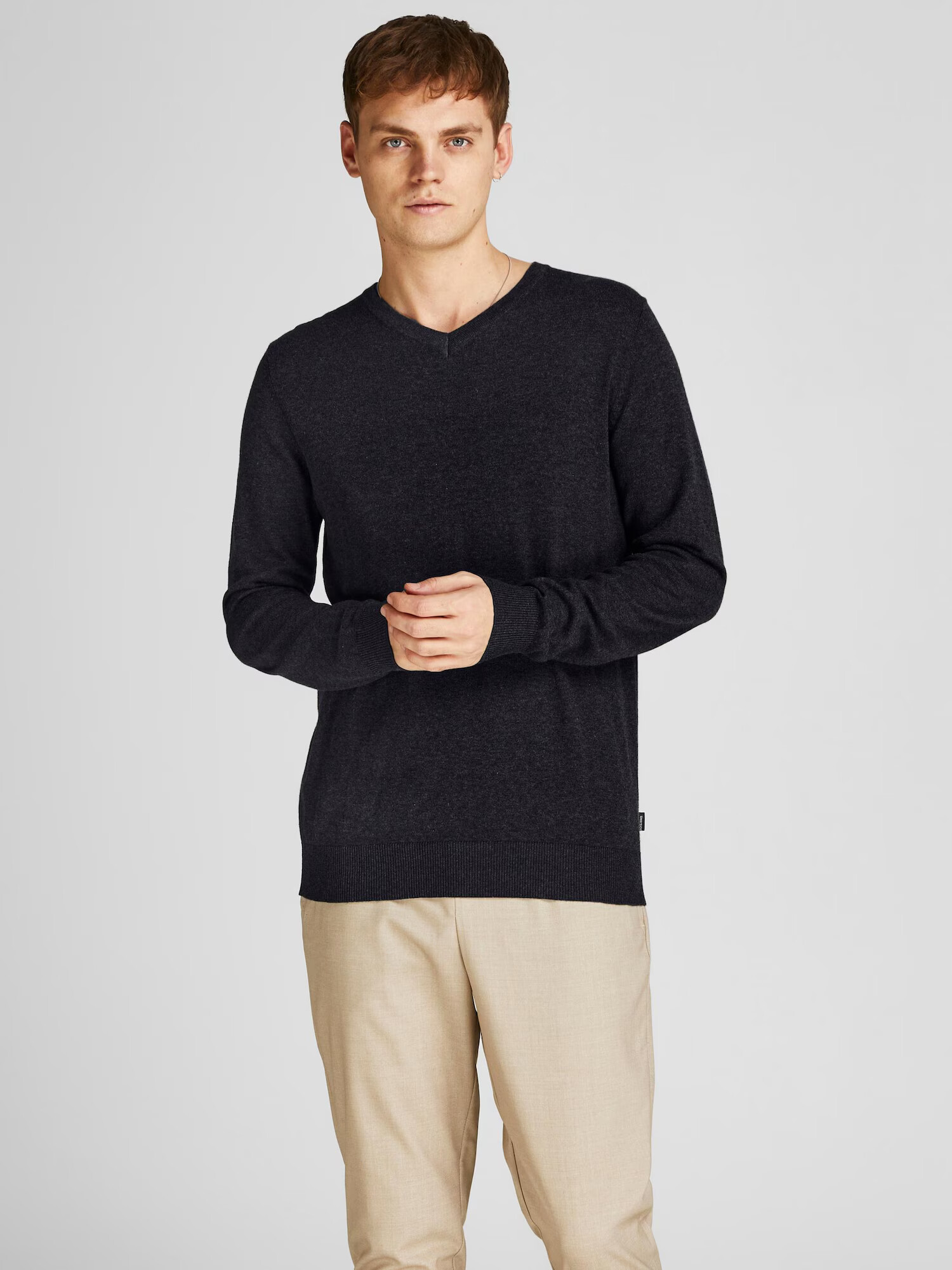 JACK & JONES Pulover 'Emil' negru - Pled.ro