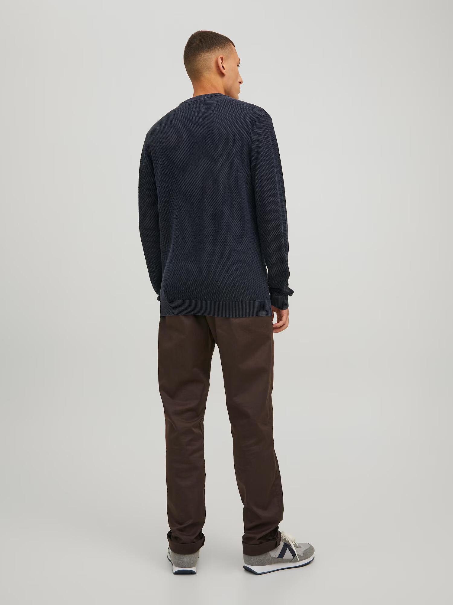 JACK & JONES Pulover 'George' bleumarin - Pled.ro