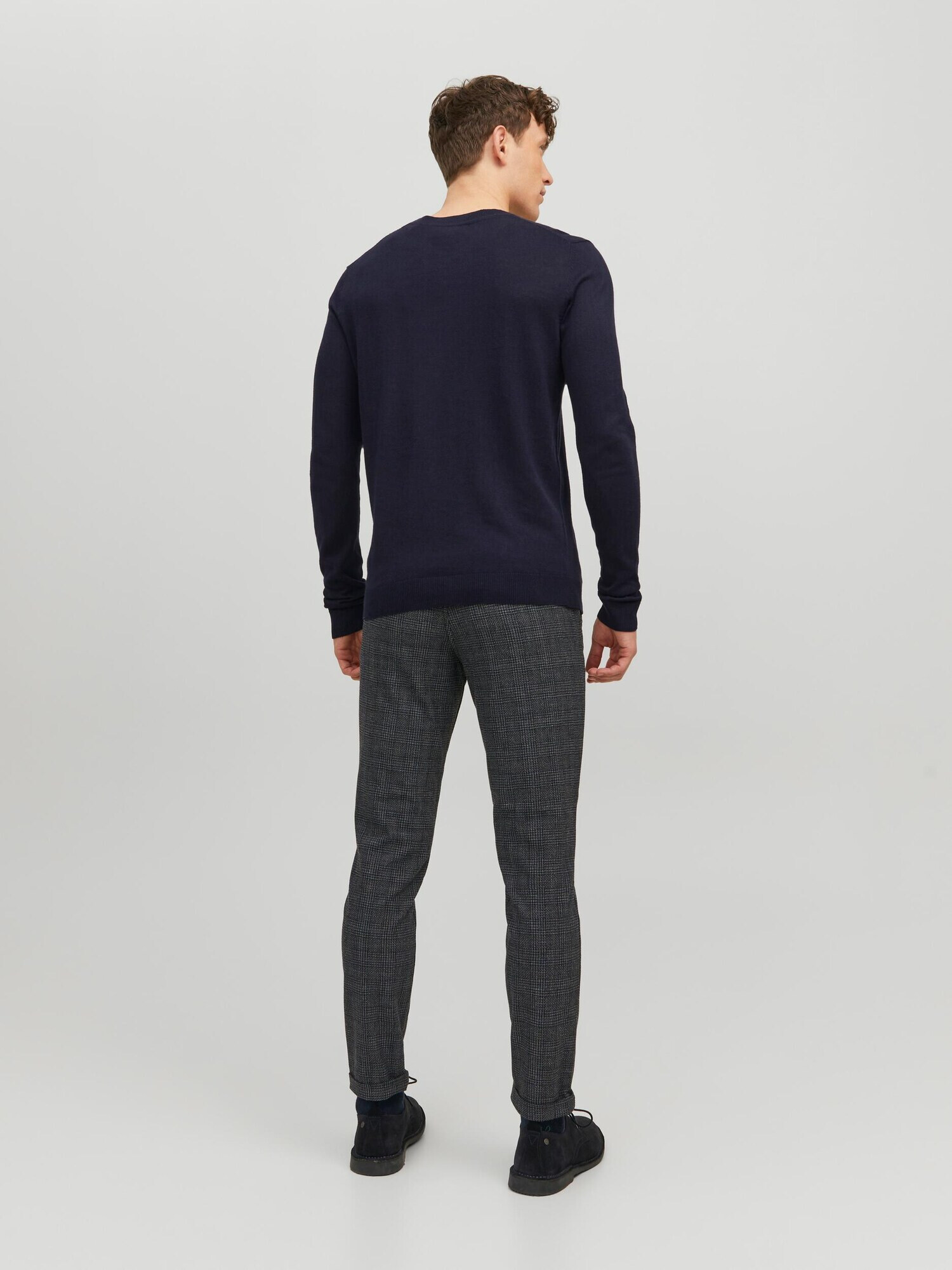 JACK & JONES Pulover 'Igor' albastru marin - Pled.ro