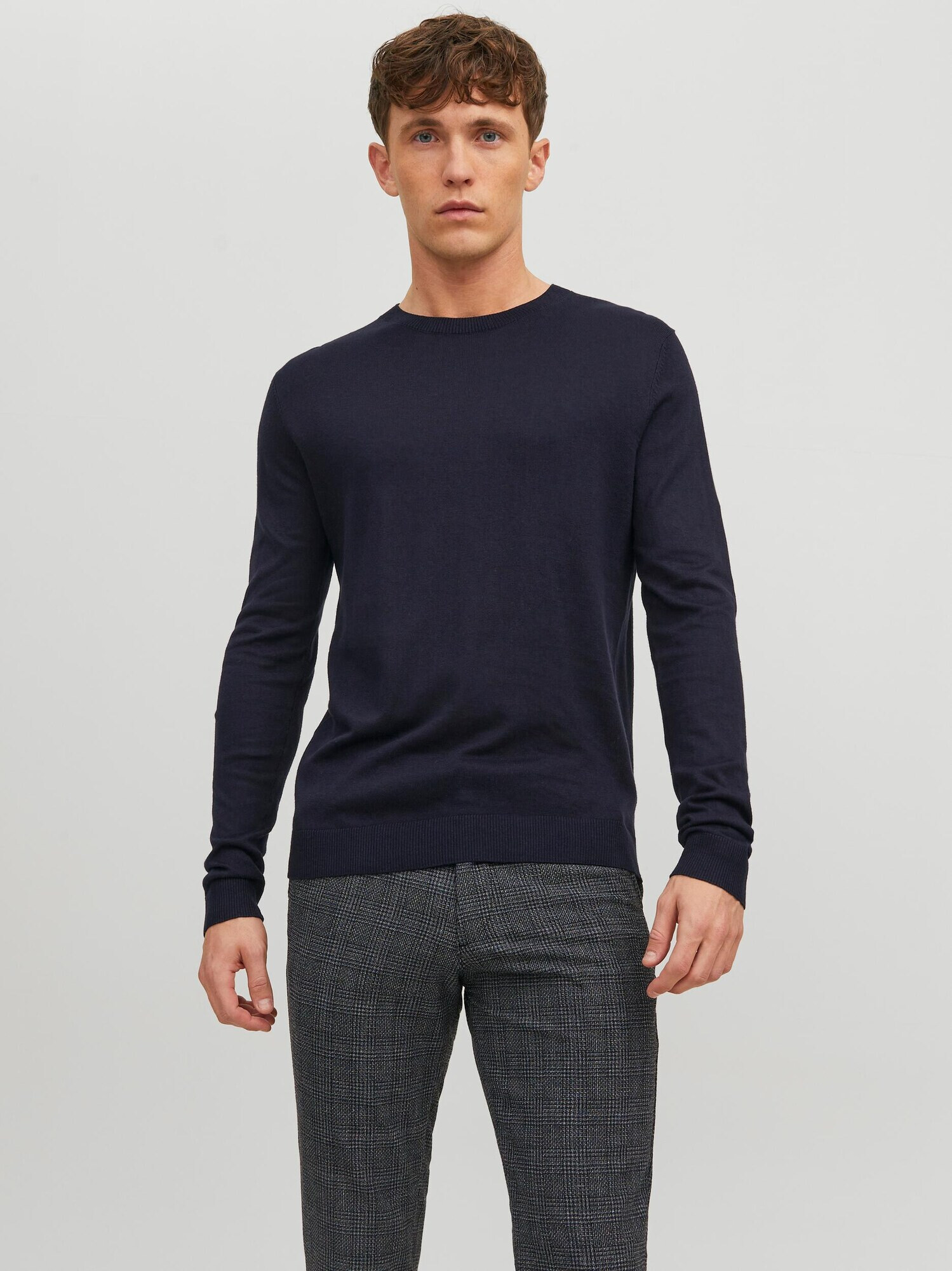 JACK & JONES Pulover 'Igor' albastru marin - Pled.ro