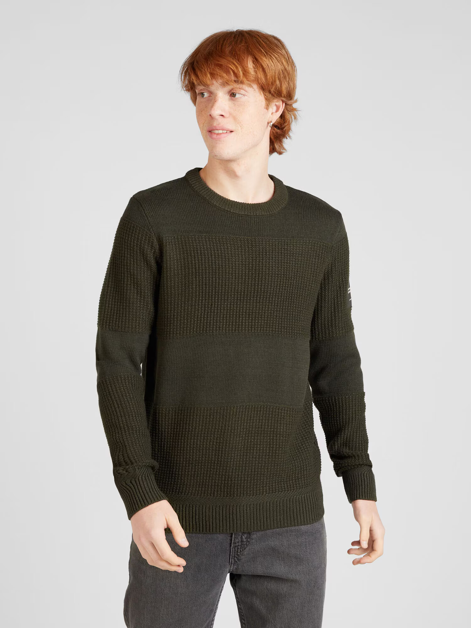 JACK & JONES Pulover 'JAMES' verde închis - Pled.ro