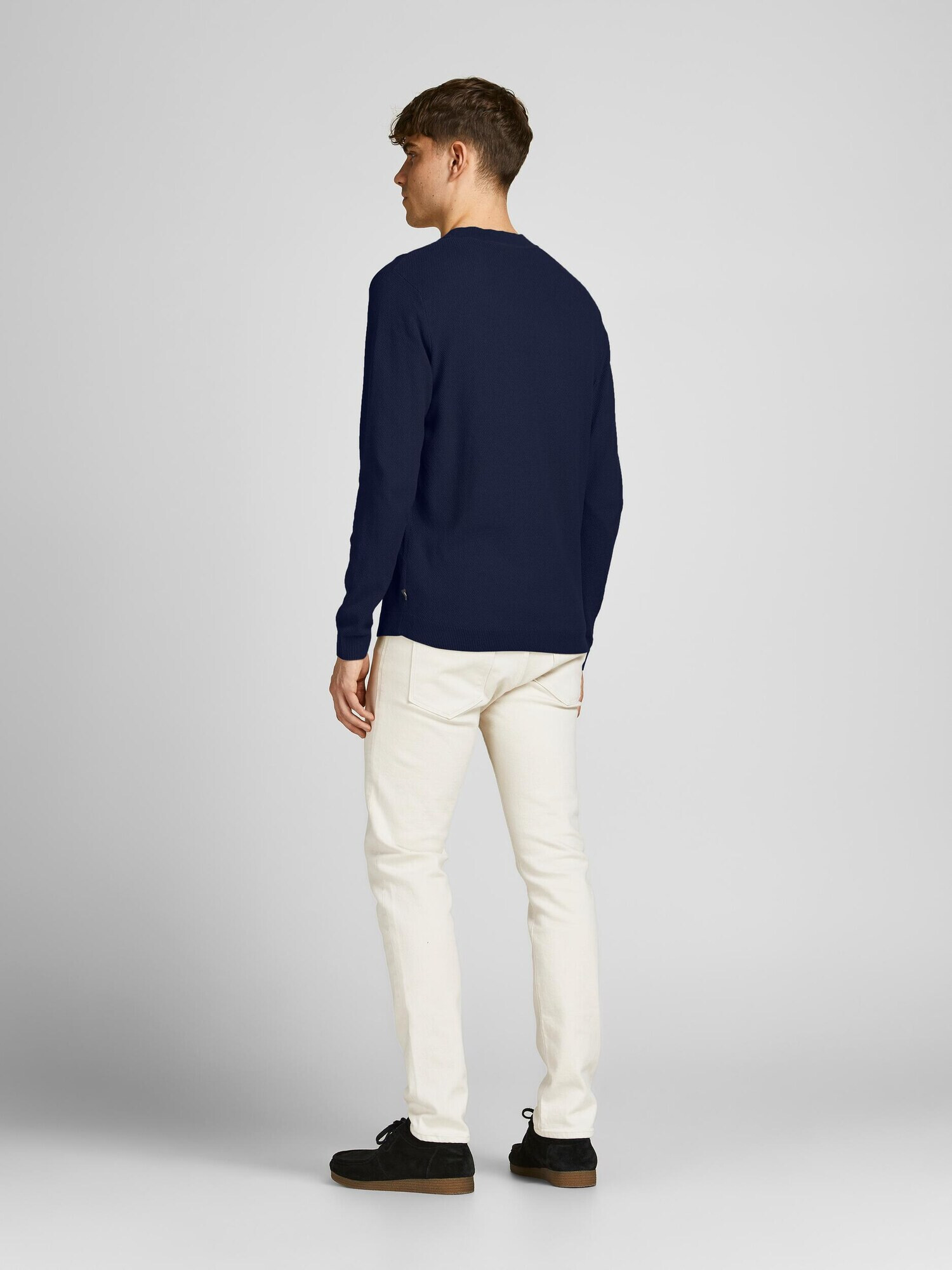 JACK & JONES Pulover 'Marcus' albastru marin - Pled.ro