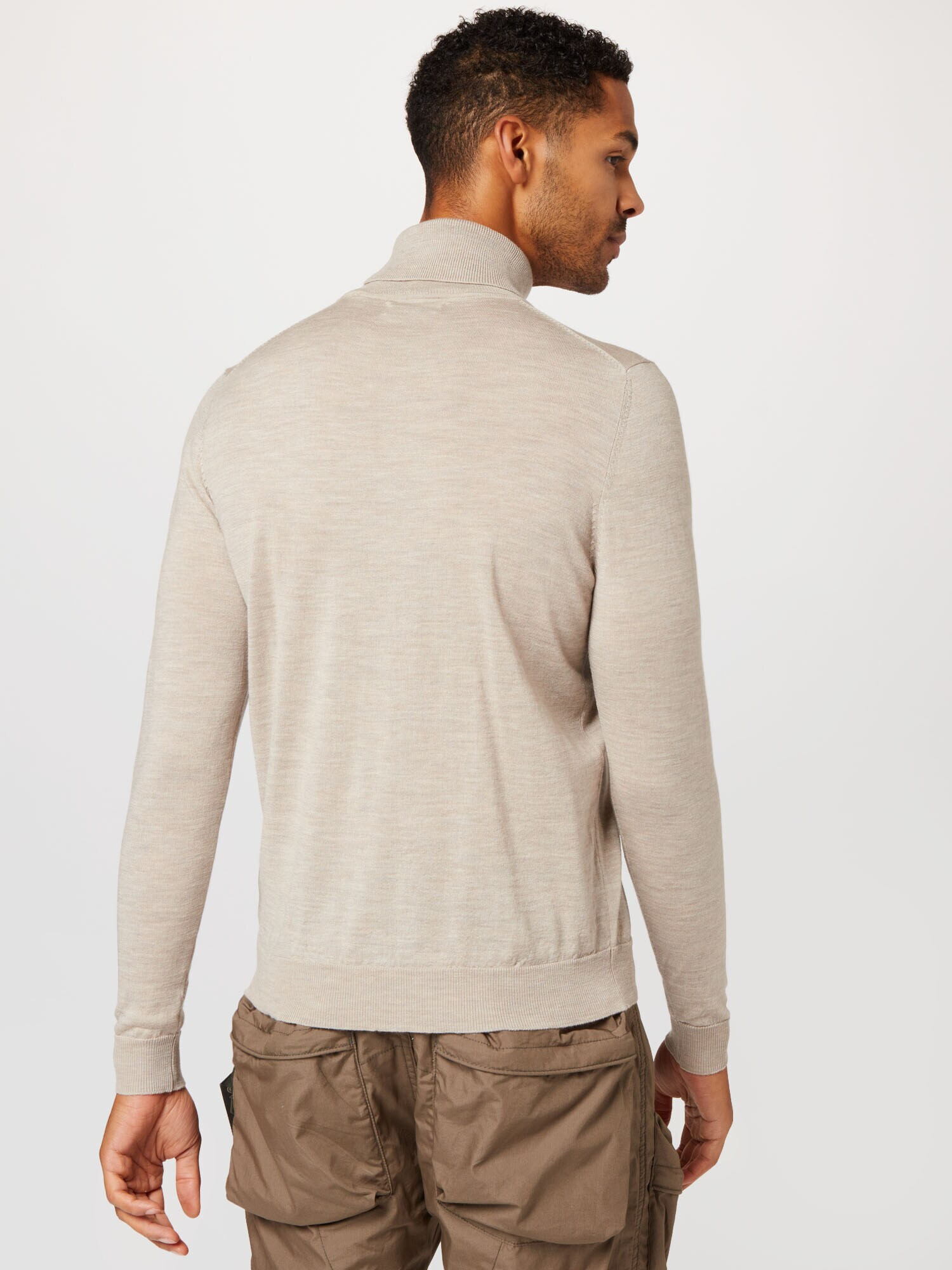 JACK & JONES Pulover 'MARK' bej - Pled.ro