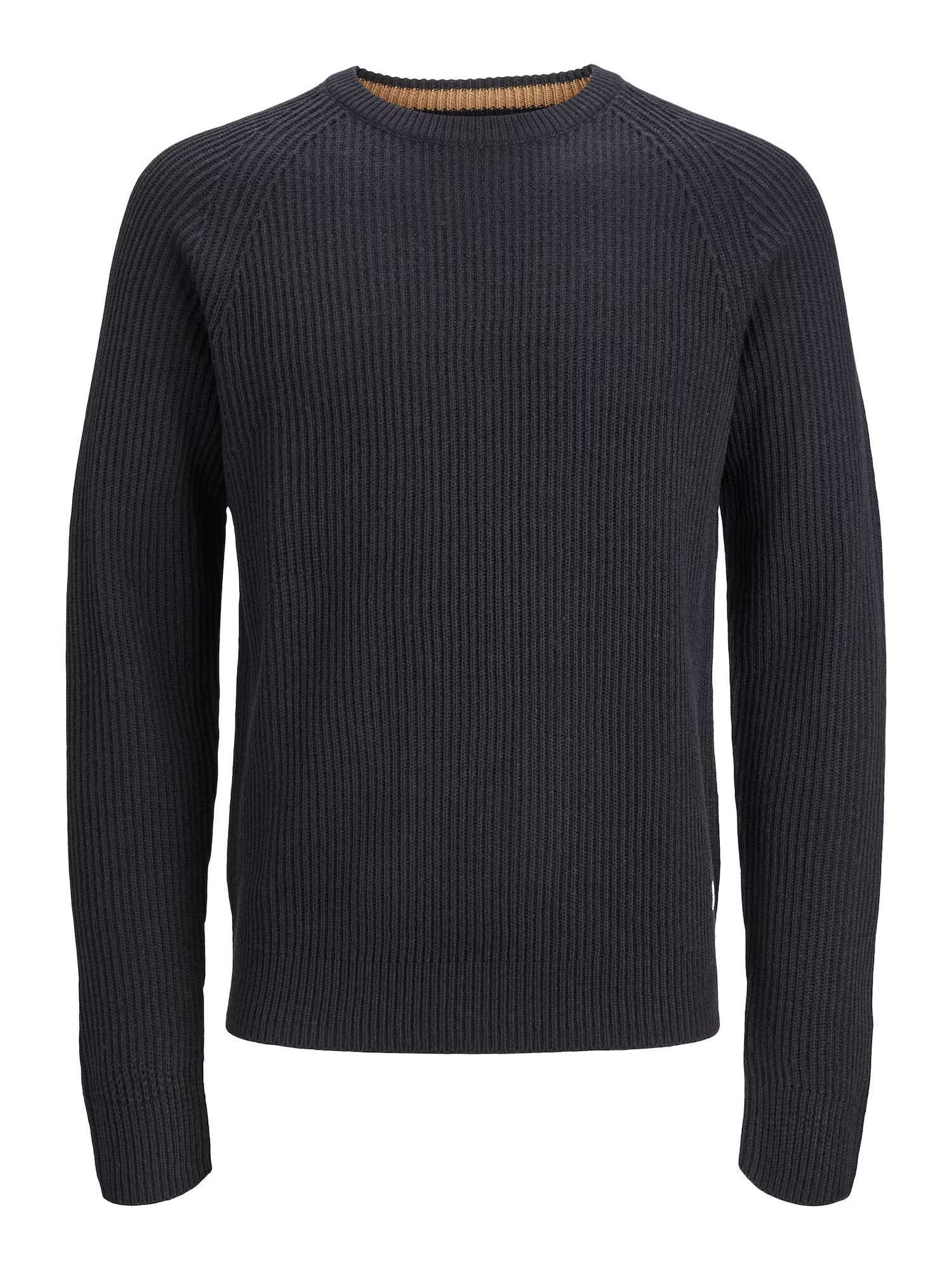 JACK & JONES Pulover maro deschis / negru - Pled.ro