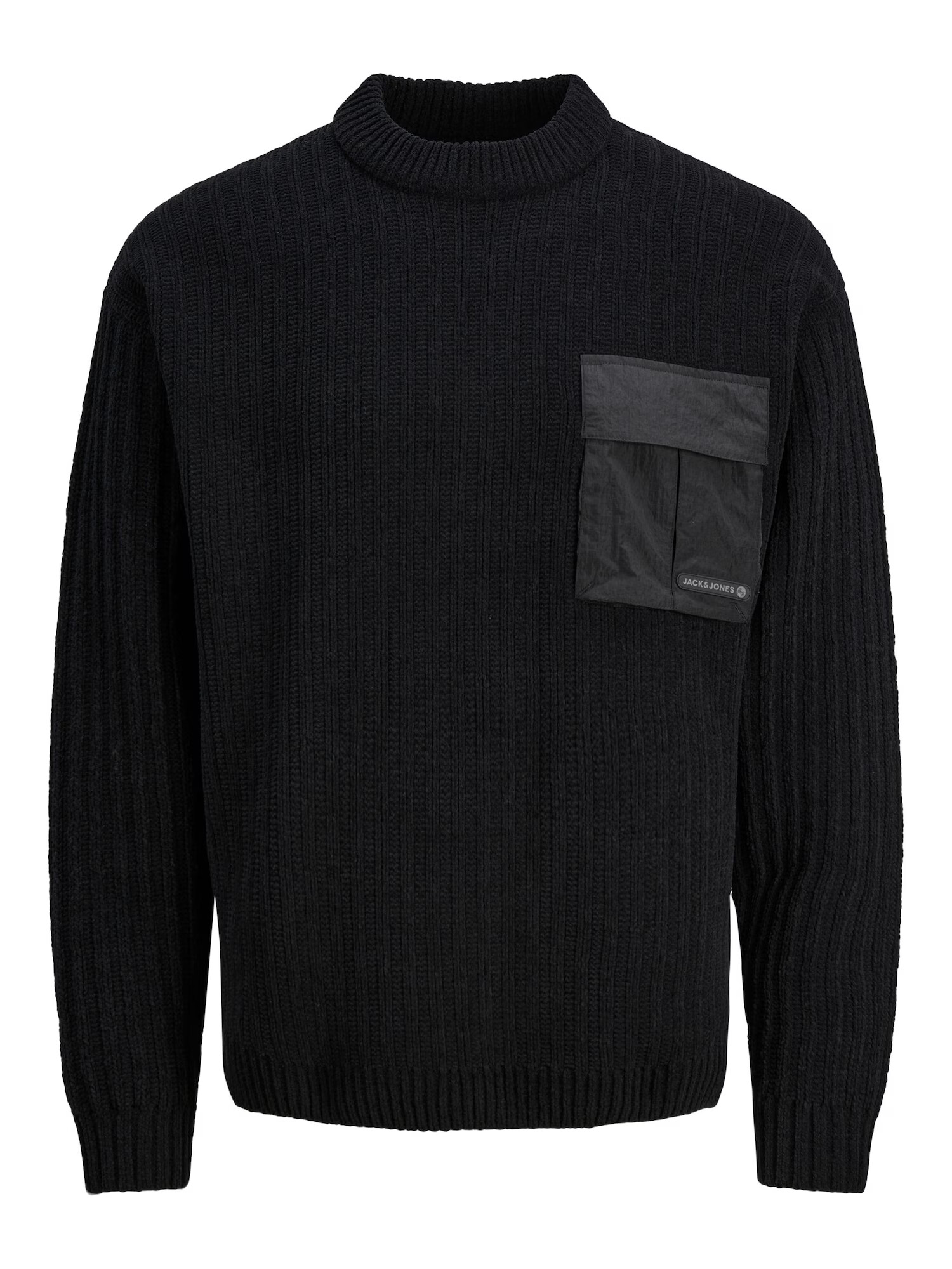 JACK & JONES Pulover 'METRO' negru - Pled.ro