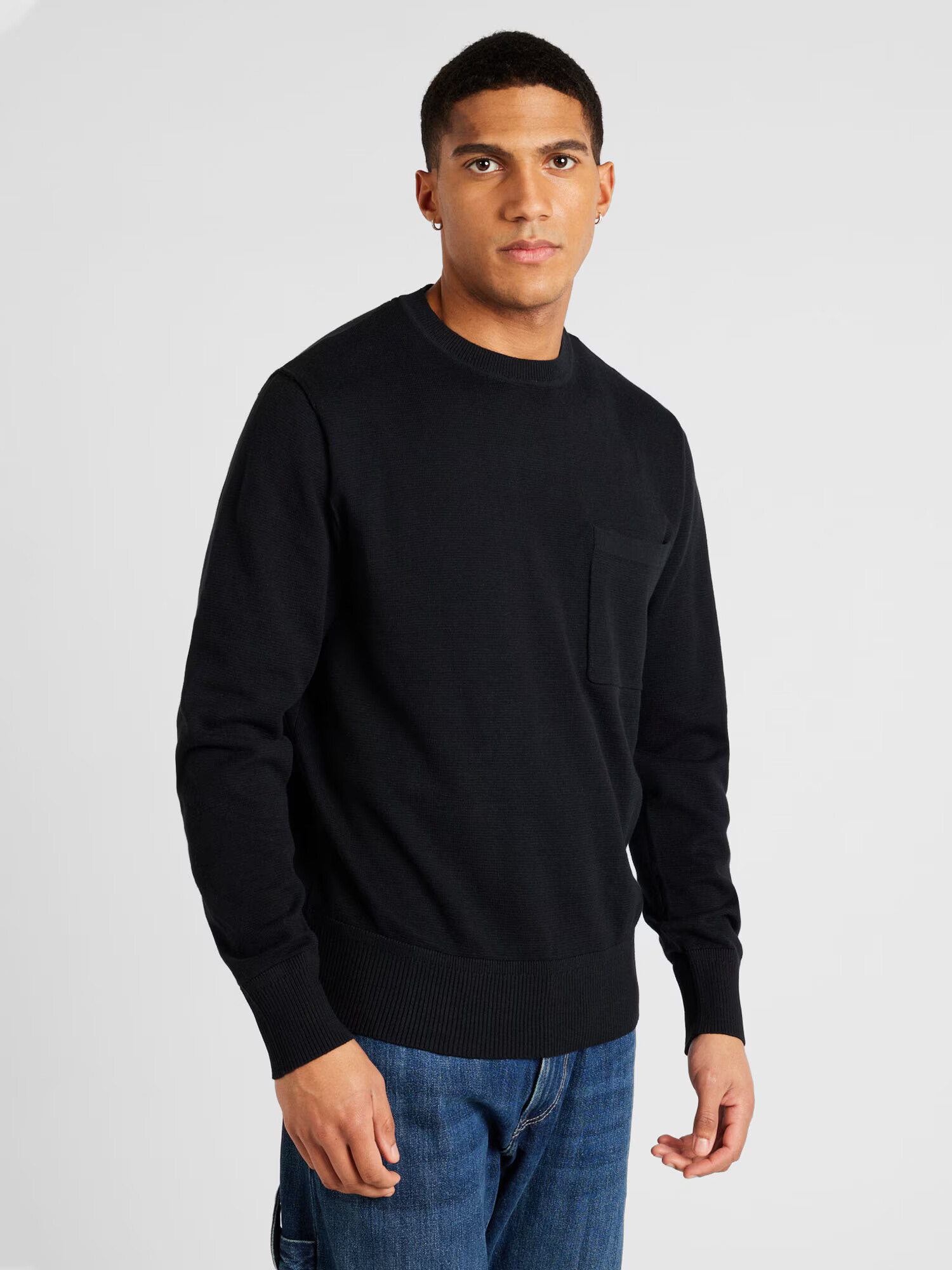 JACK & JONES Pulover 'NEAL' negru - Pled.ro