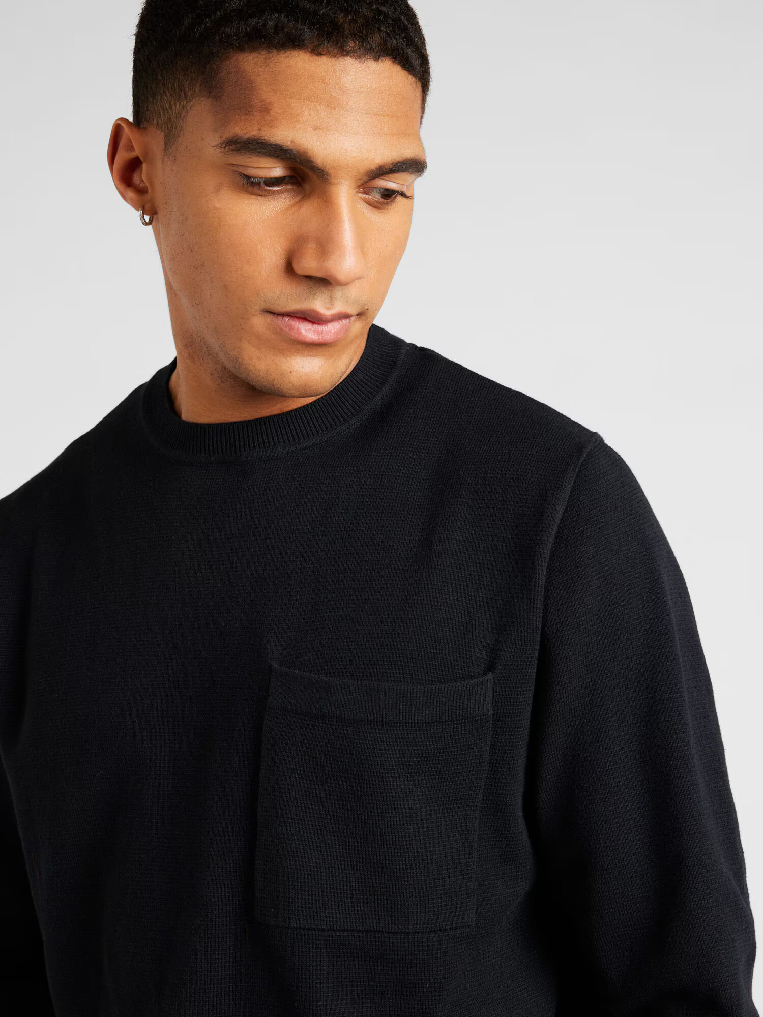 JACK & JONES Pulover 'NEAL' negru - Pled.ro