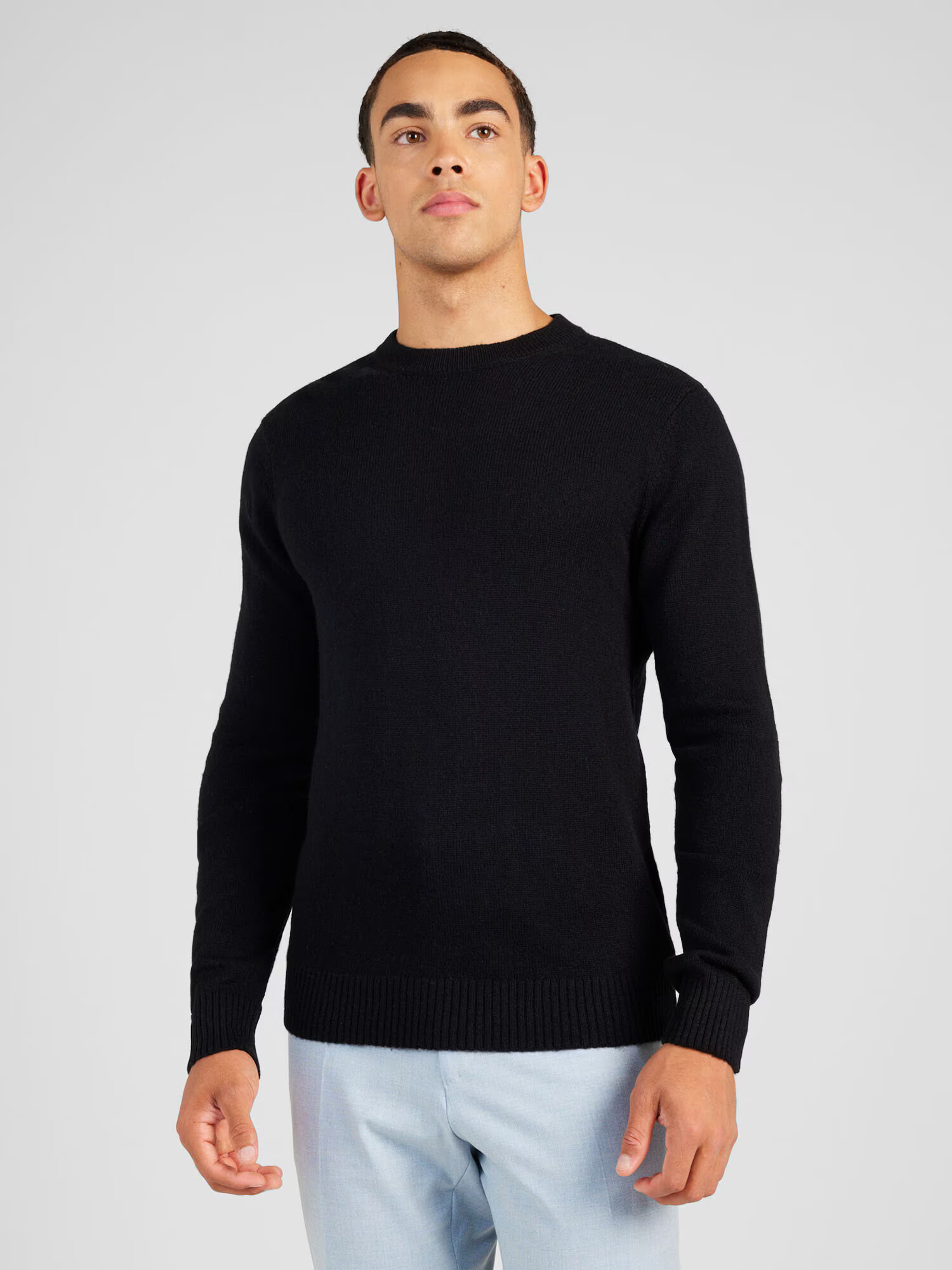 JACK & JONES Pulover negru - Pled.ro