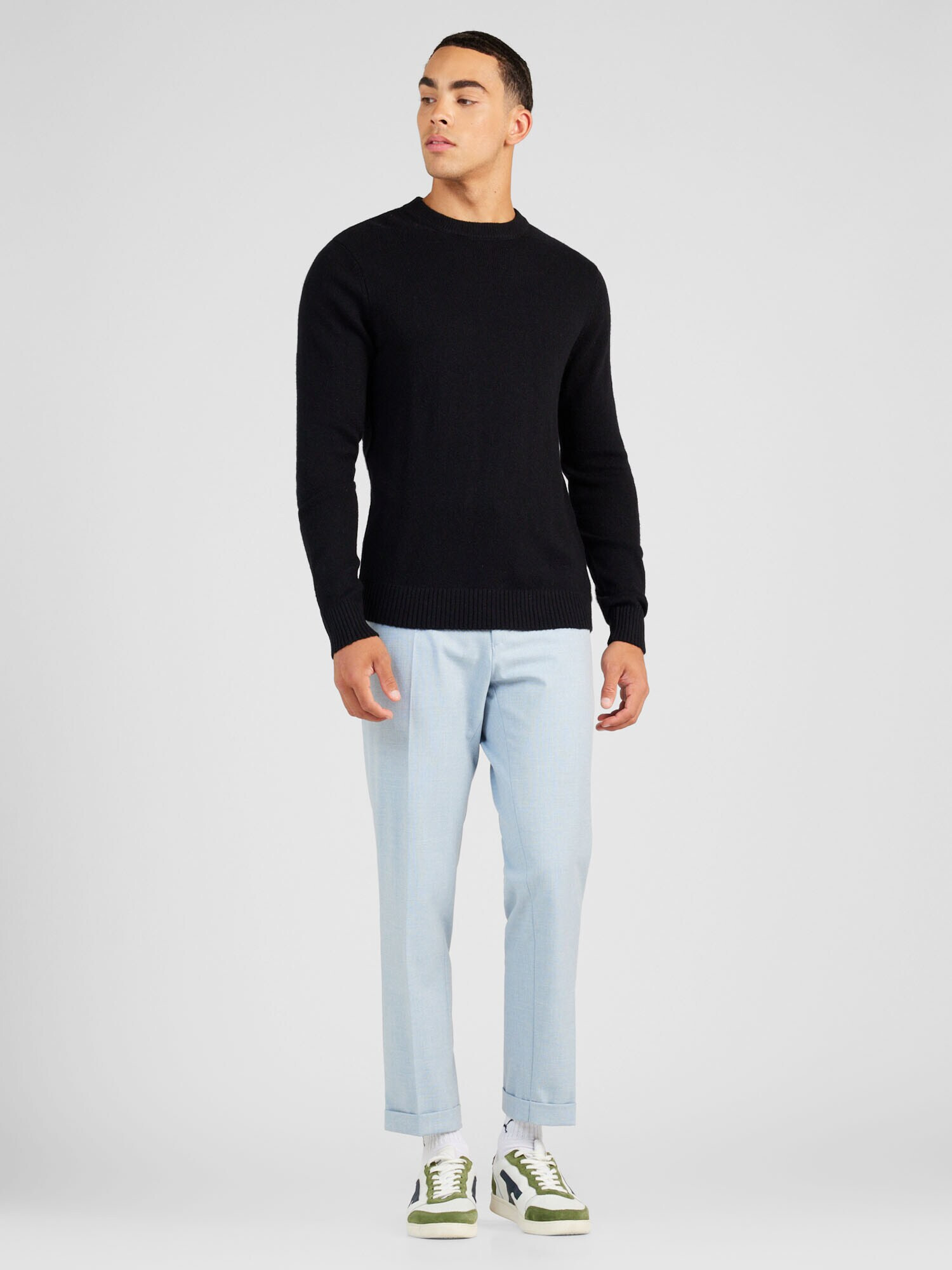 JACK & JONES Pulover negru - Pled.ro