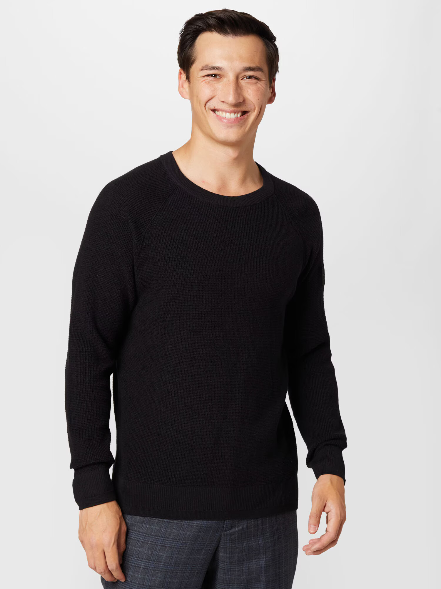 JACK & JONES Pulover negru - Pled.ro