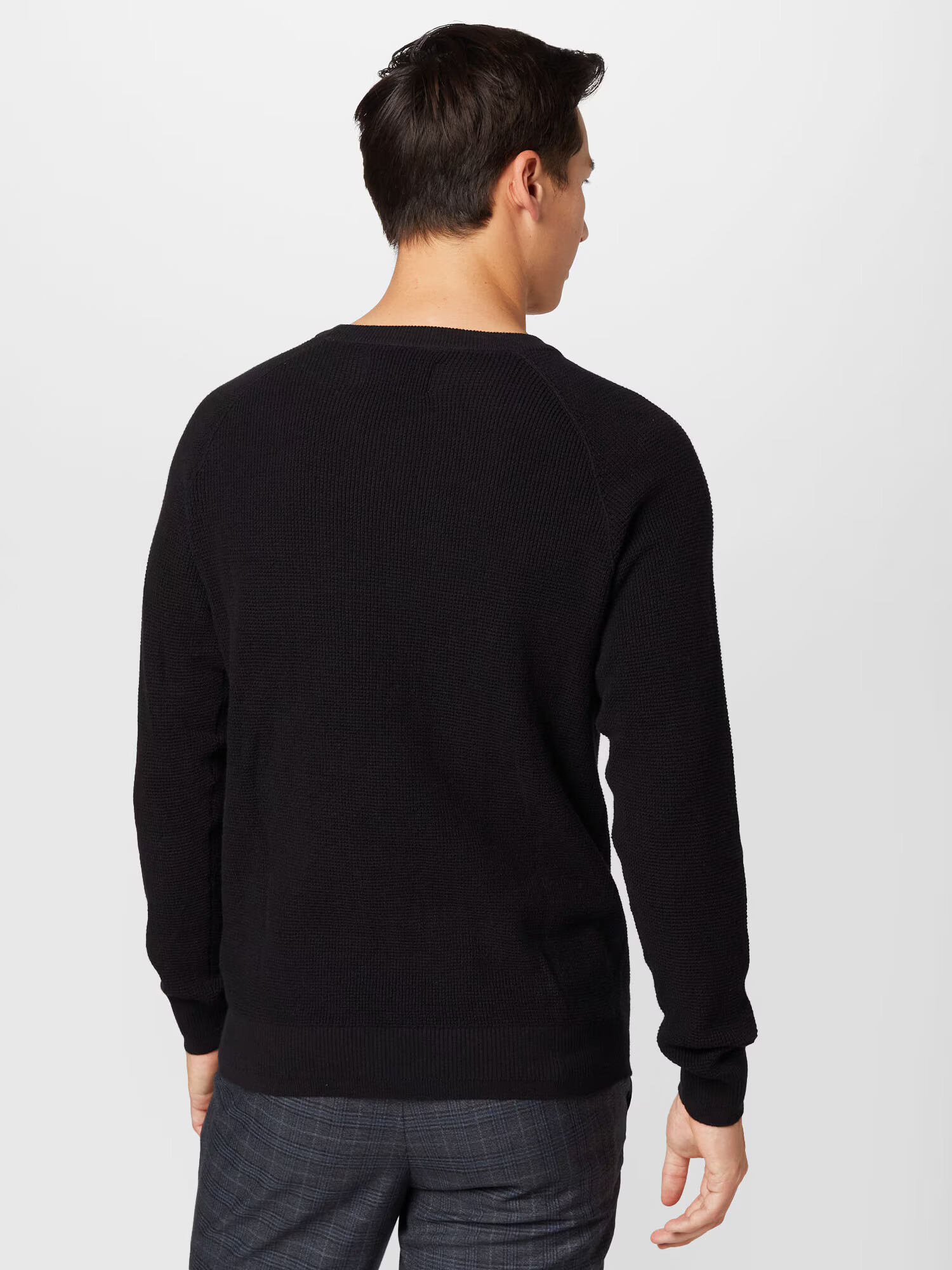 JACK & JONES Pulover negru - Pled.ro