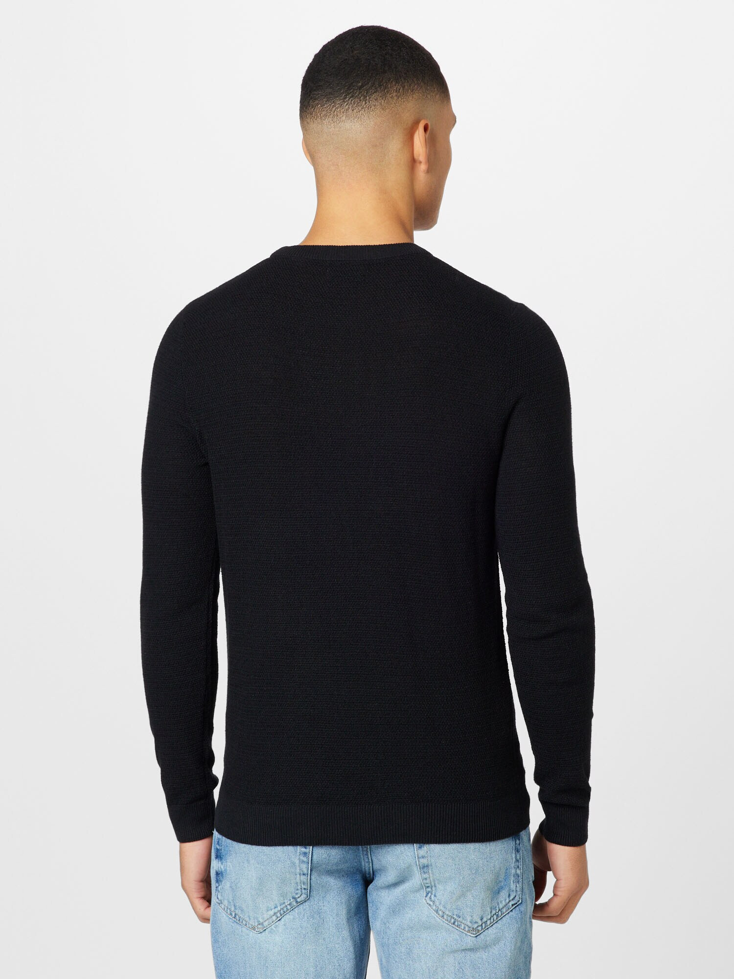 JACK & JONES Pulover negru - Pled.ro