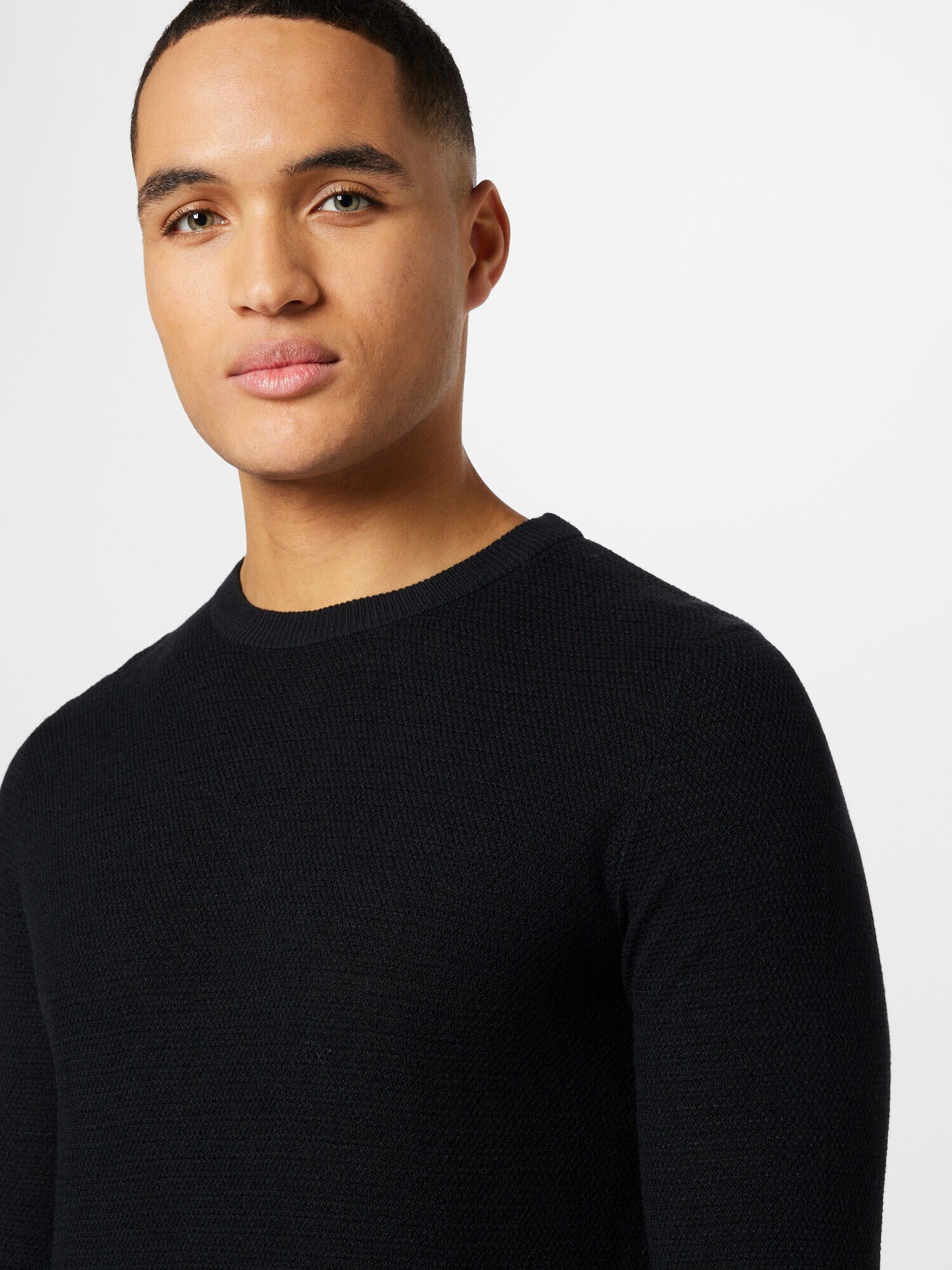 JACK & JONES Pulover negru - Pled.ro