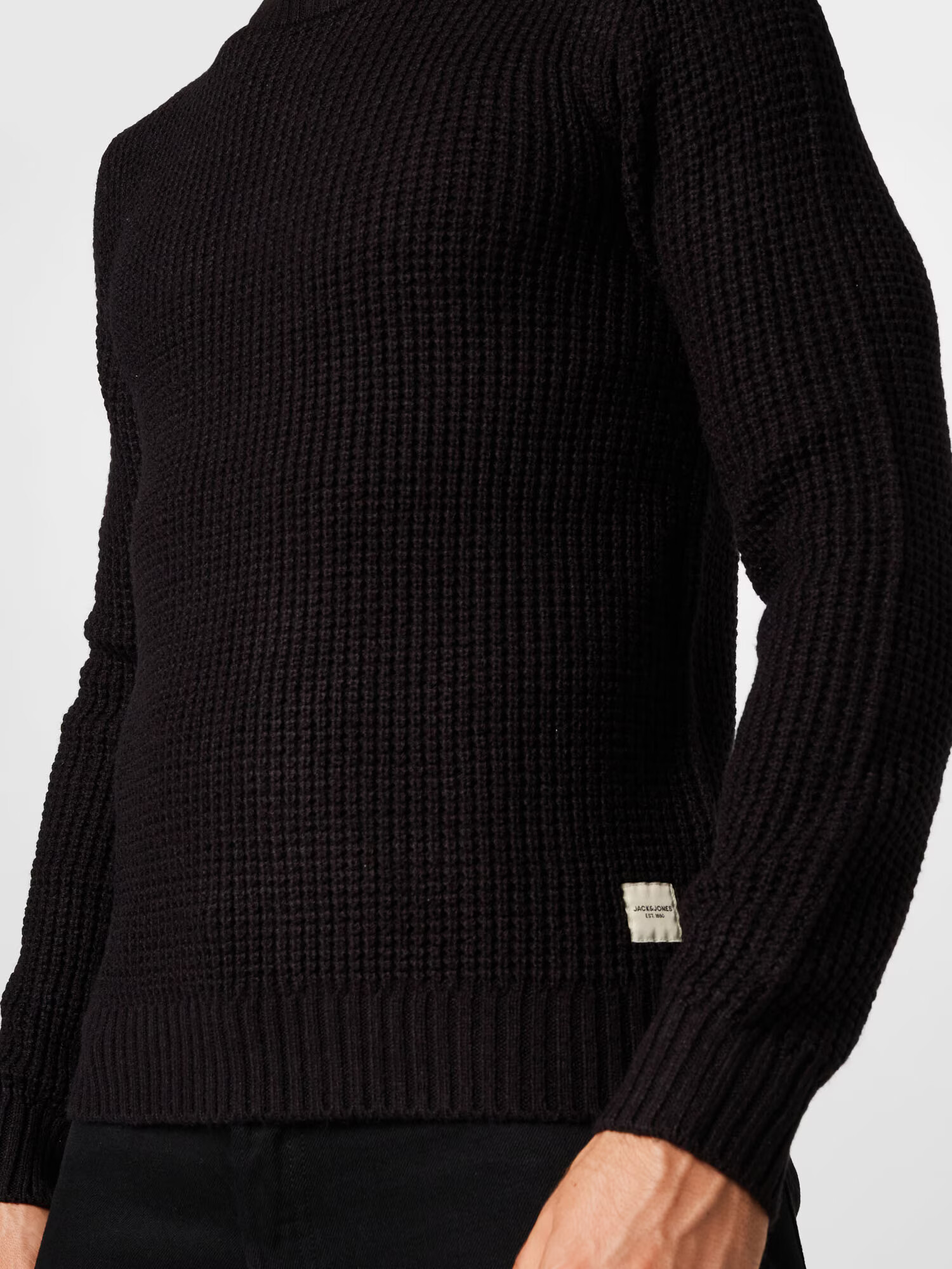 JACK & JONES Pulover 'NICK' negru - Pled.ro