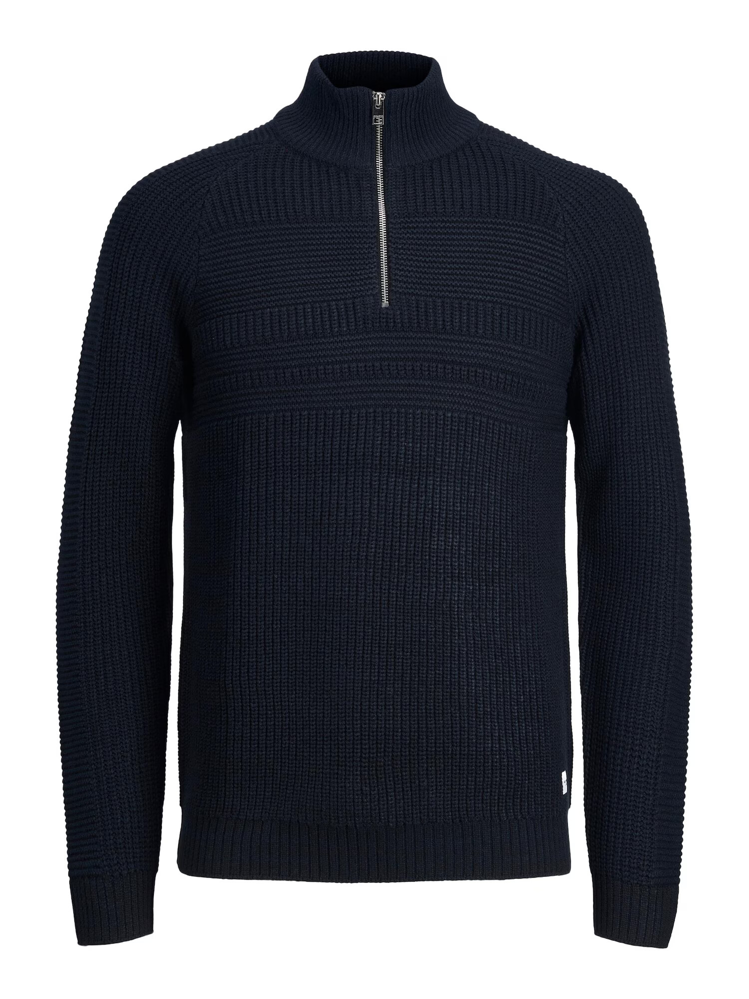 JACK & JONES Pulover 'Power' albastru noapte / alb - Pled.ro