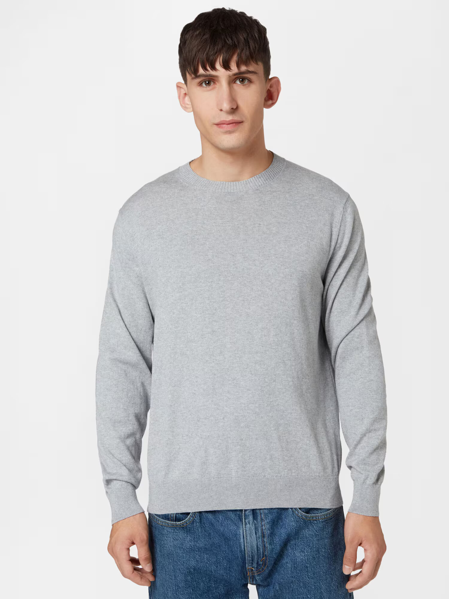 JACK & JONES Pulover 'RAY' gri deschis - Pled.ro