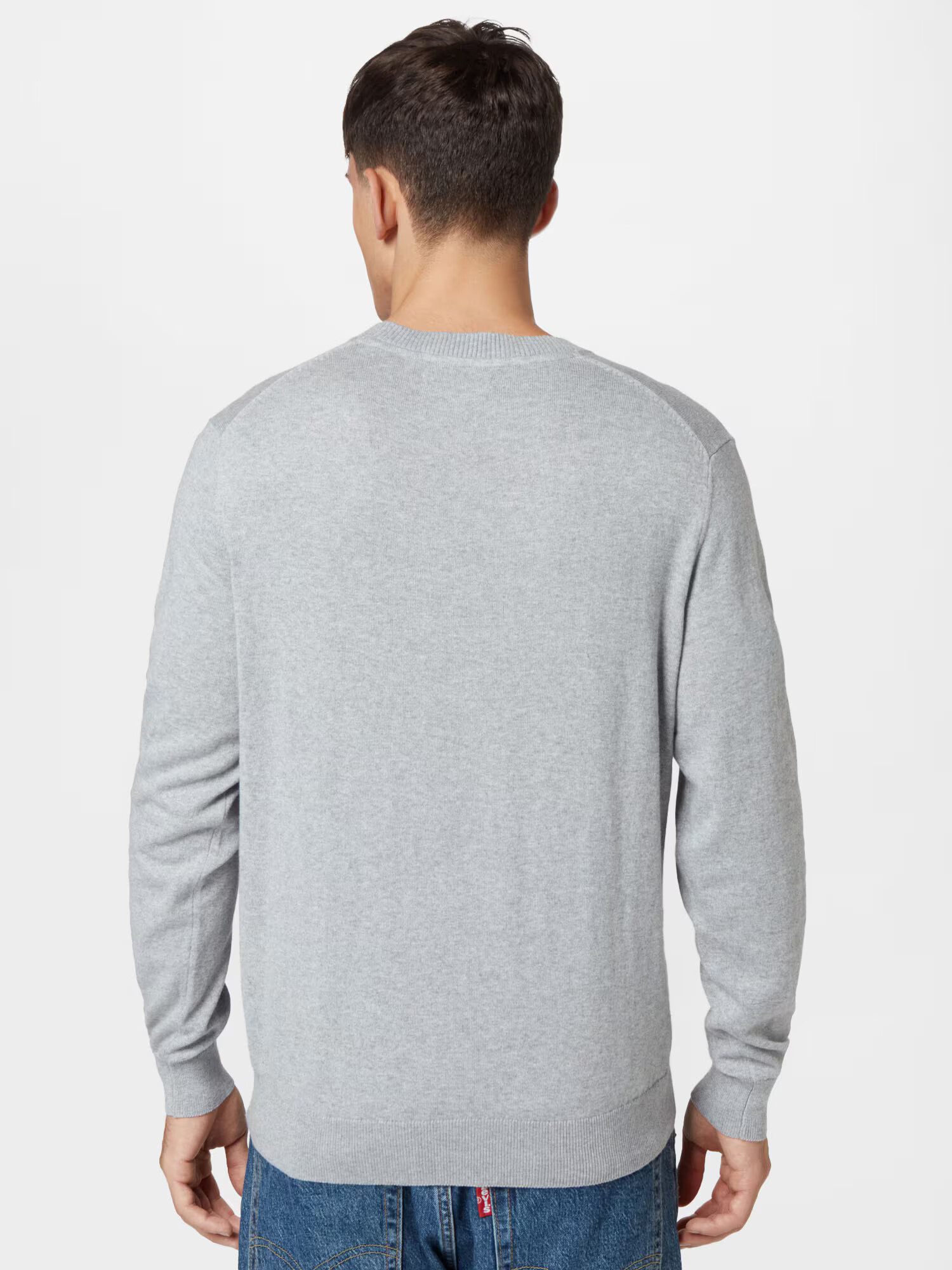 JACK & JONES Pulover 'RAY' gri deschis - Pled.ro