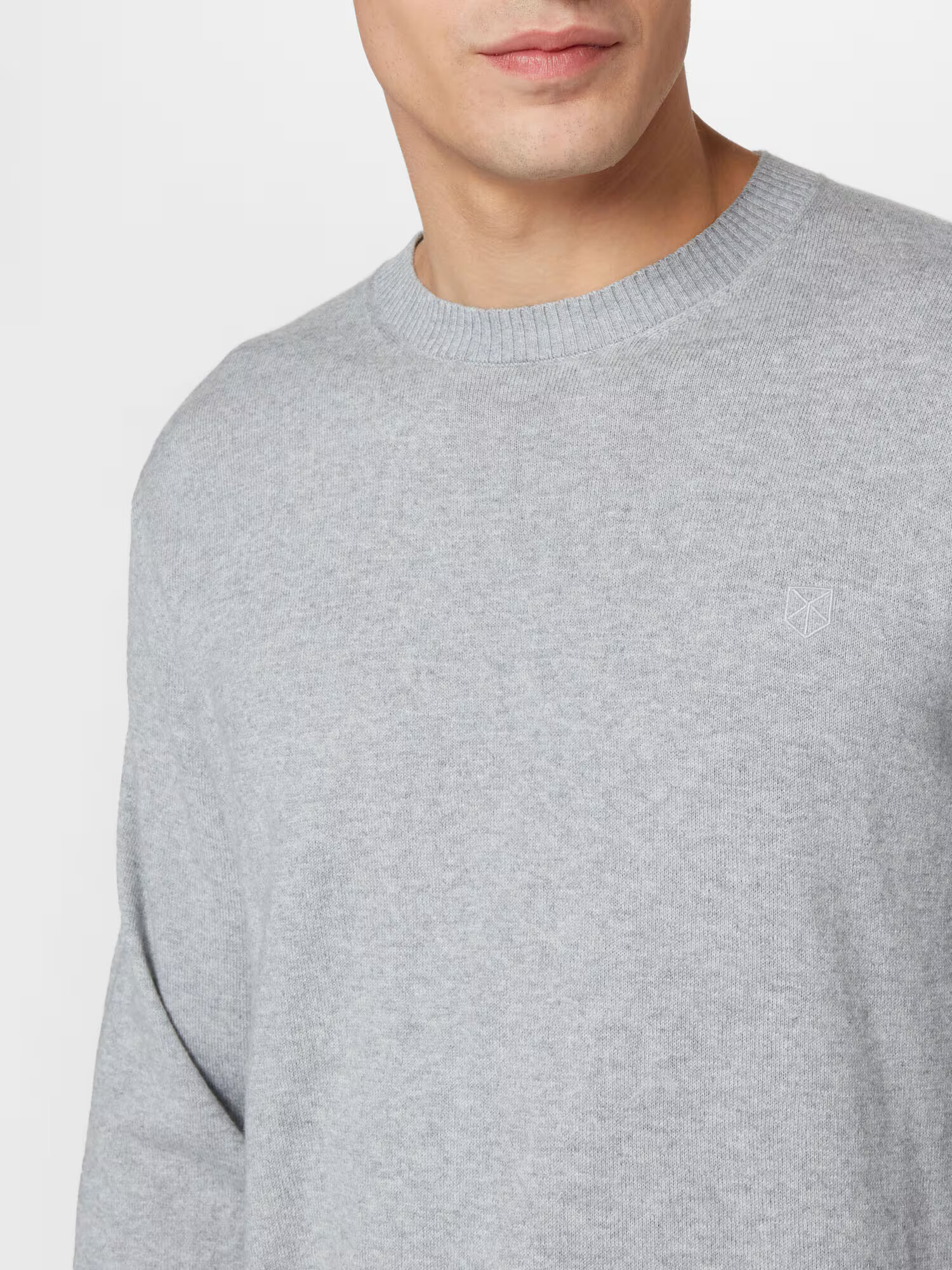 JACK & JONES Pulover 'RAY' gri deschis - Pled.ro