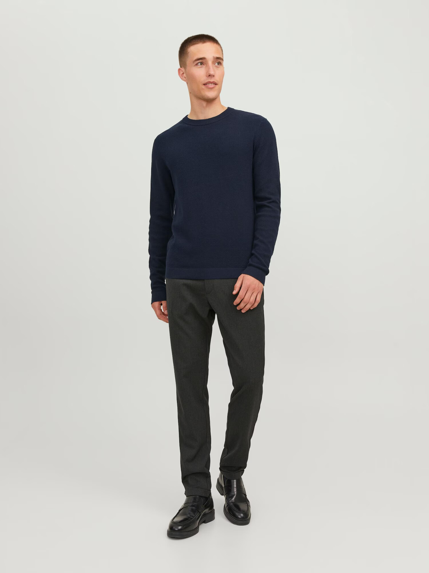 JACK & JONES Pulover 'ROB' bleumarin - Pled.ro