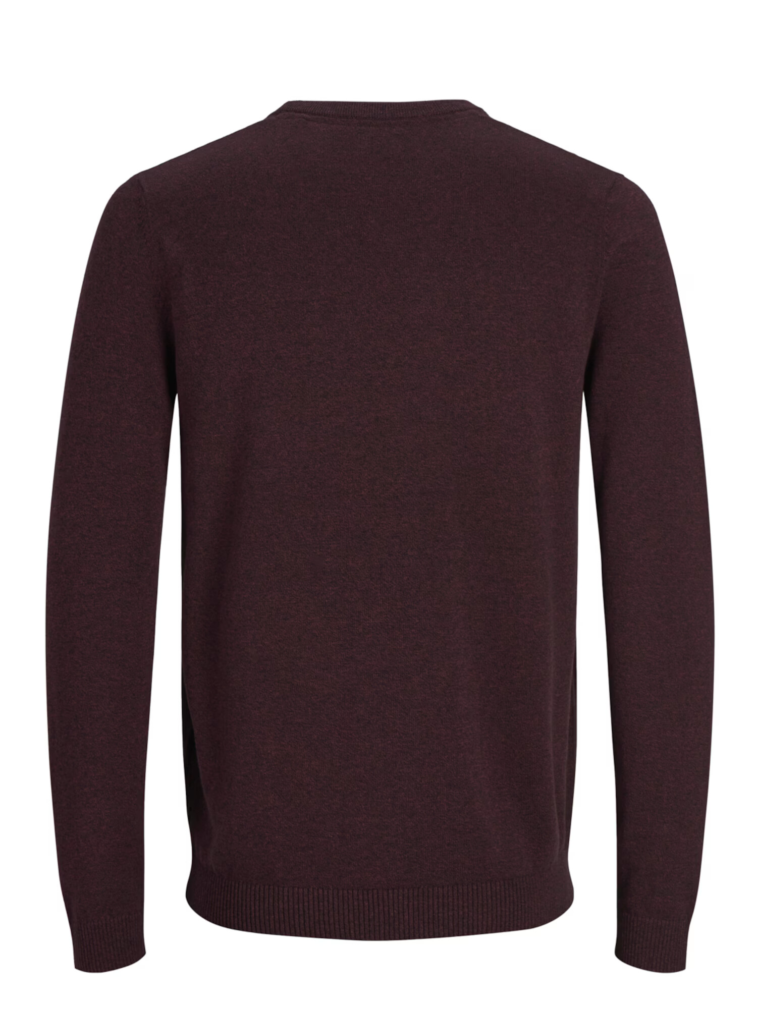 JACK & JONES Pulover roșu burgundy / negru - Pled.ro