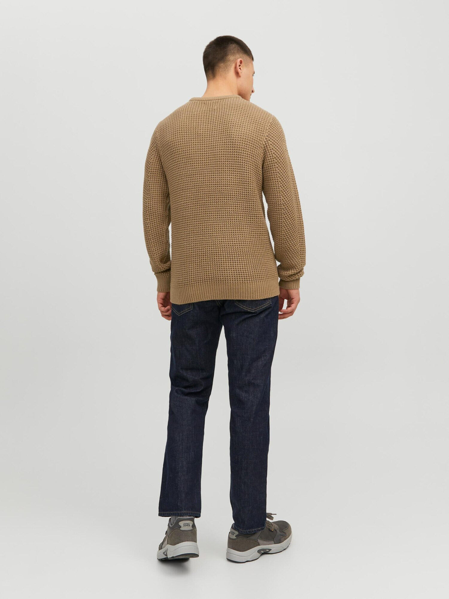 JACK & JONES Pulover 'Standford' maro deschis - Pled.ro