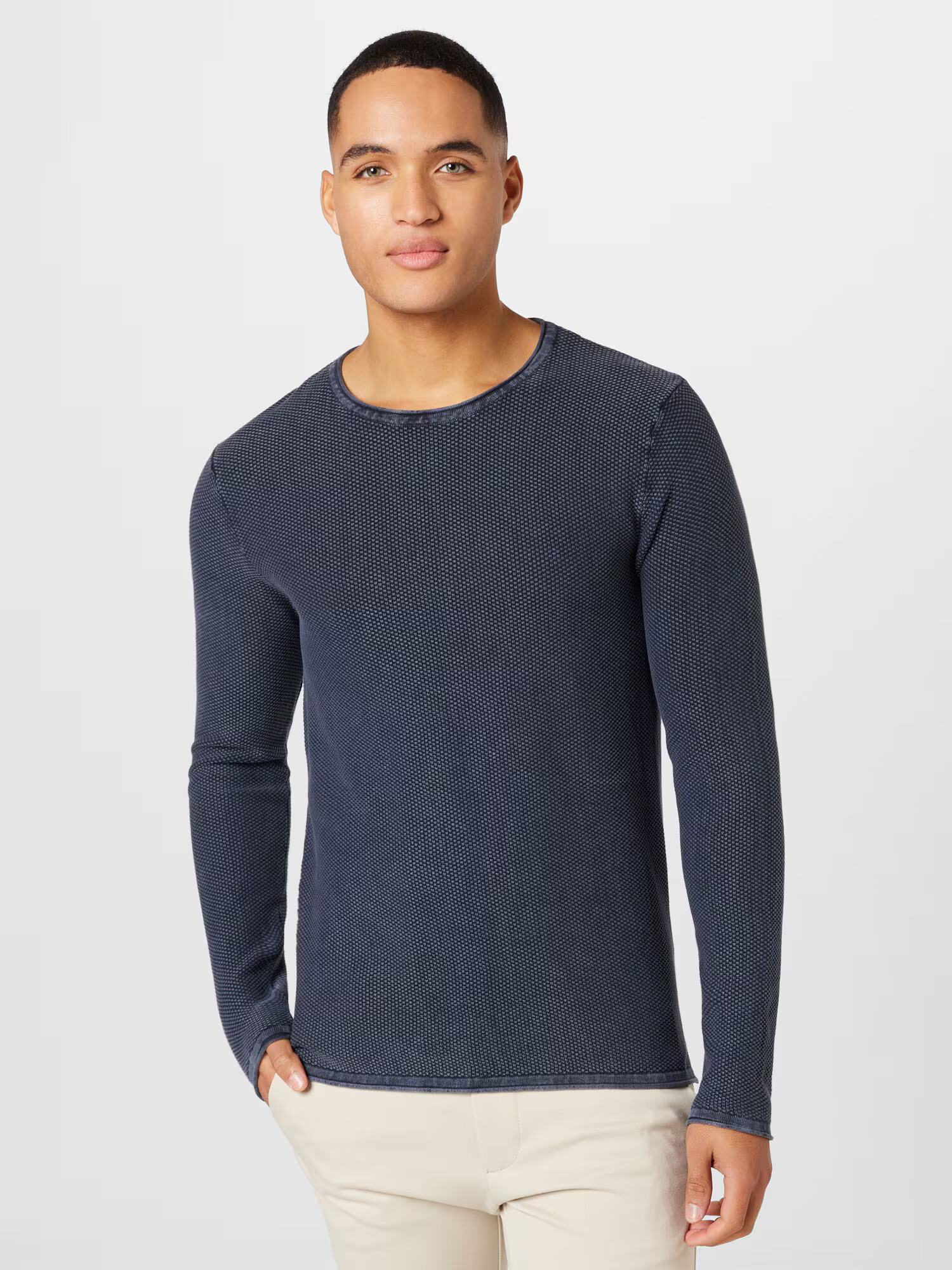 JACK & JONES Pulover 'Sylvest' bleumarin - Pled.ro