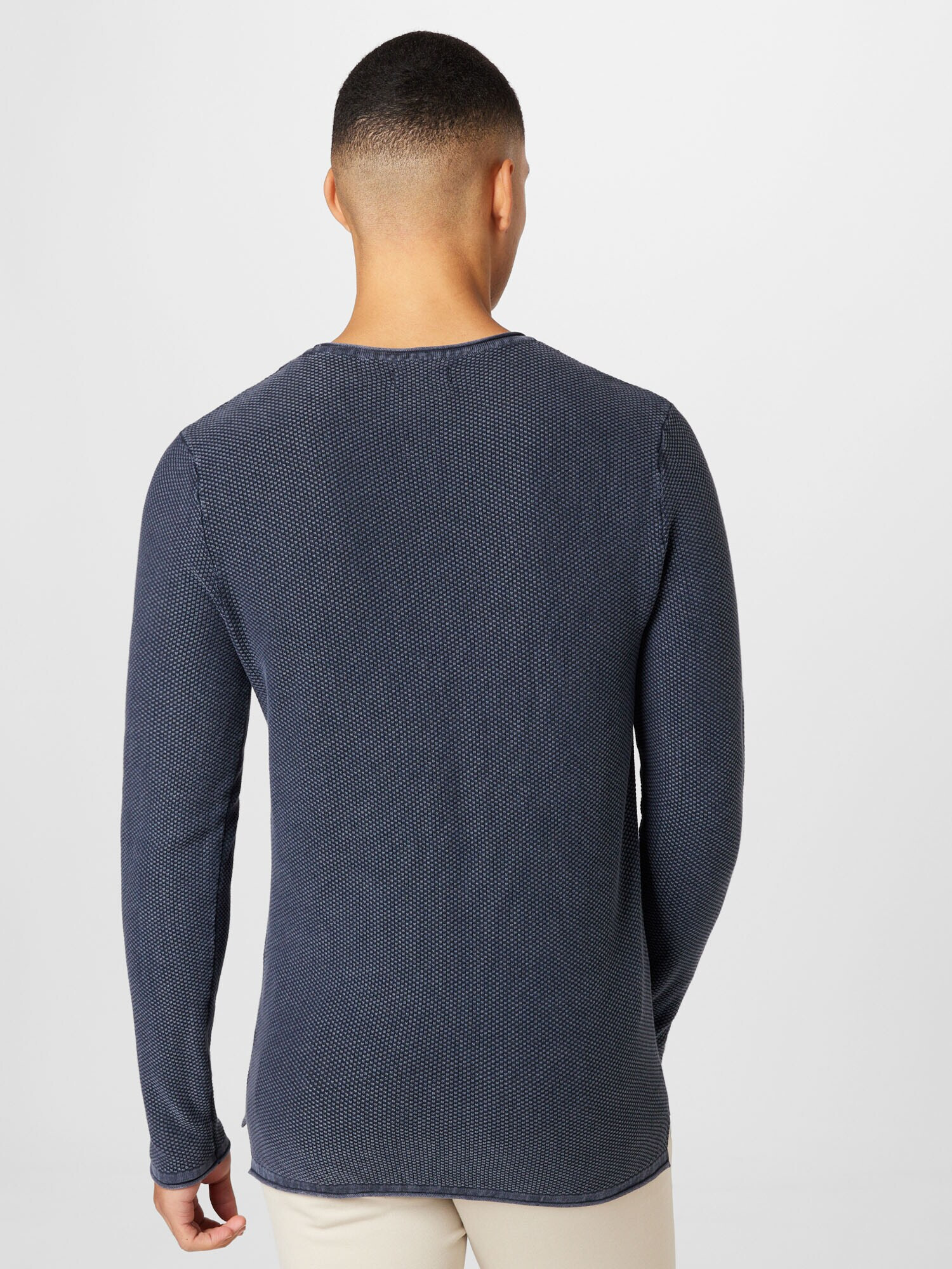 JACK & JONES Pulover 'Sylvest' bleumarin - Pled.ro