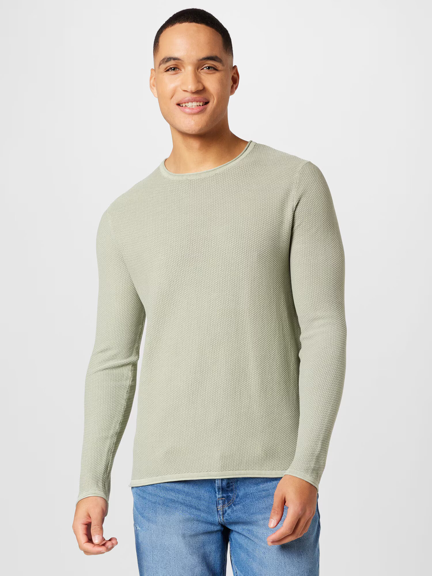 JACK & JONES Pulover 'Sylvest' gri deschis - Pled.ro