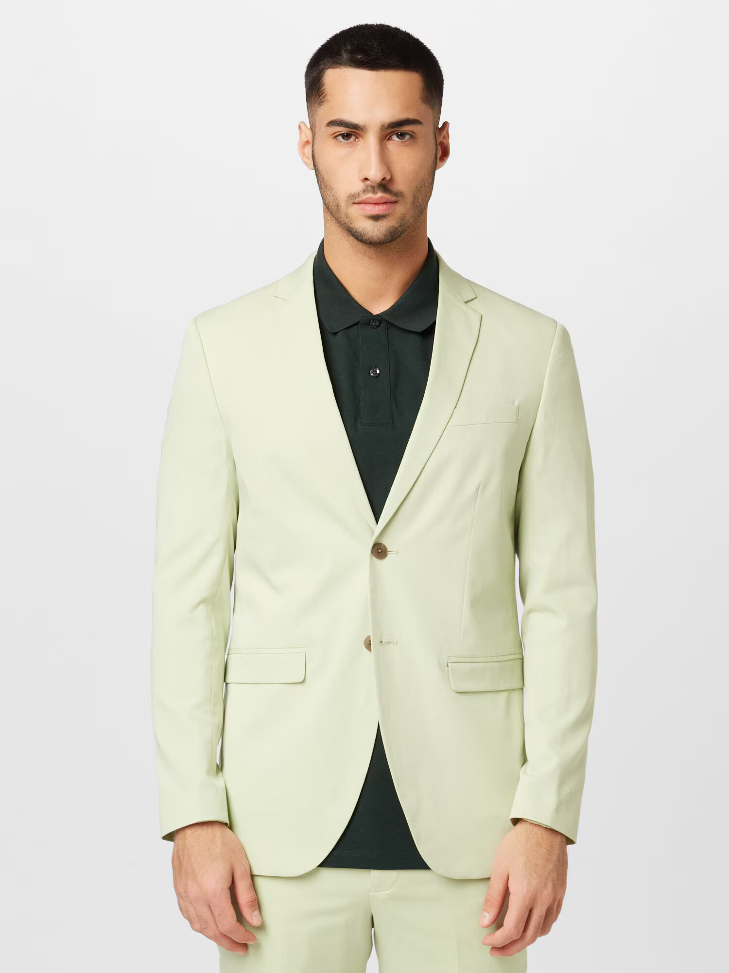 JACK & JONES Sacou 'Franko' verde pastel - Pled.ro