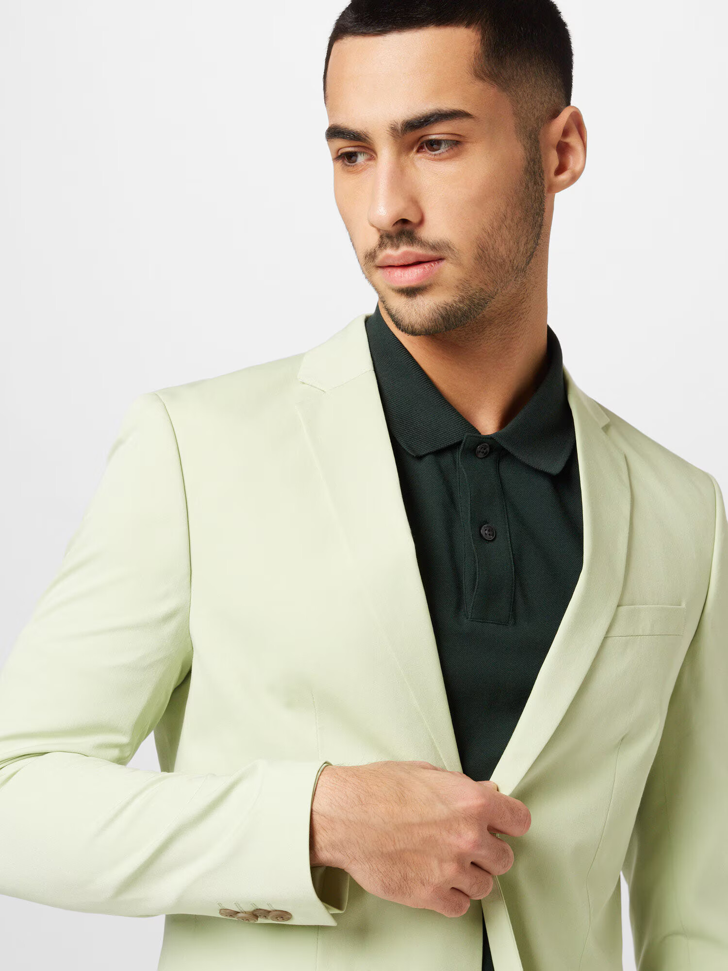 JACK & JONES Sacou 'Franko' verde pastel - Pled.ro