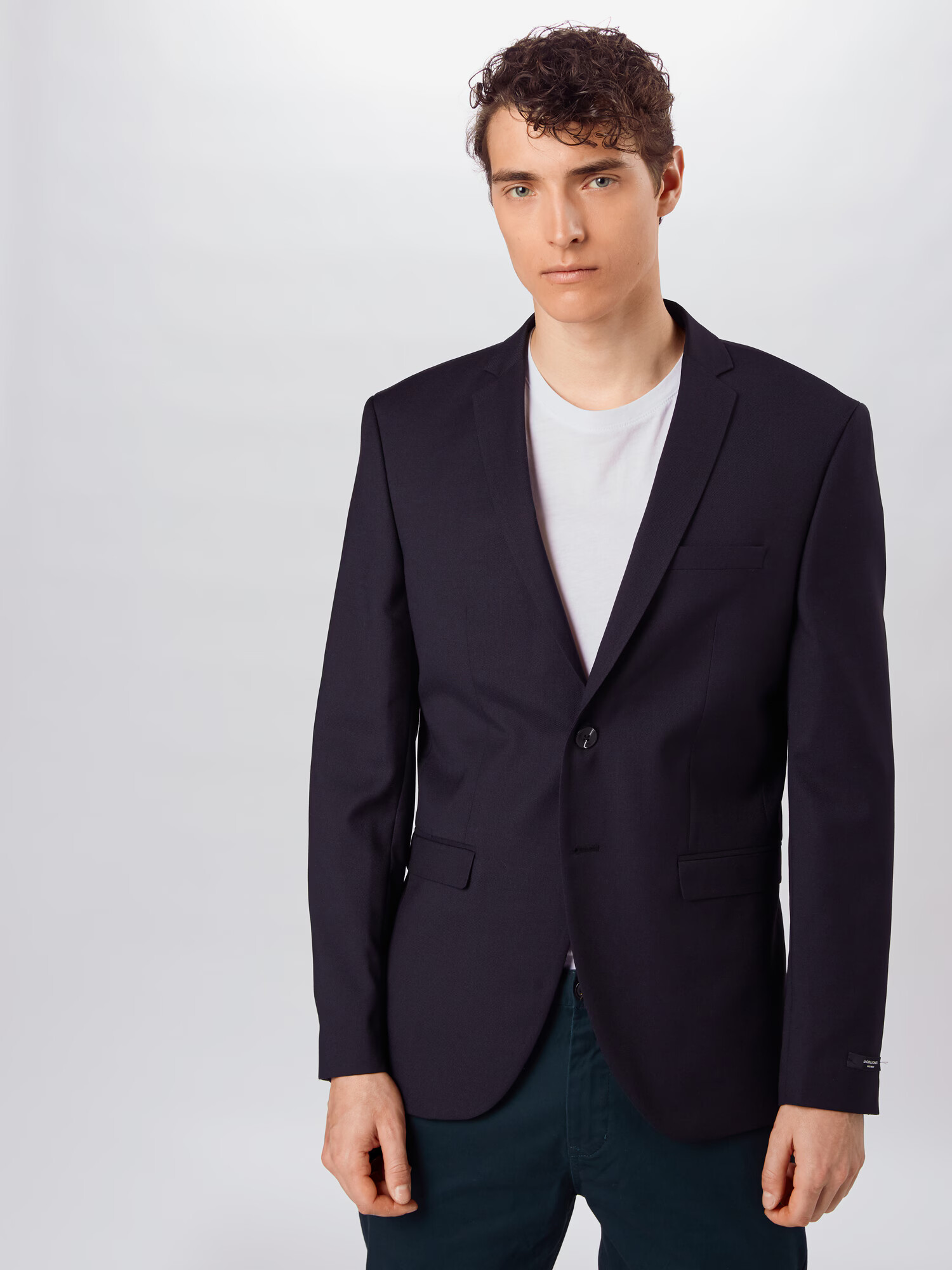 JACK & JONES Sacou 'Solaris' negru - Pled.ro