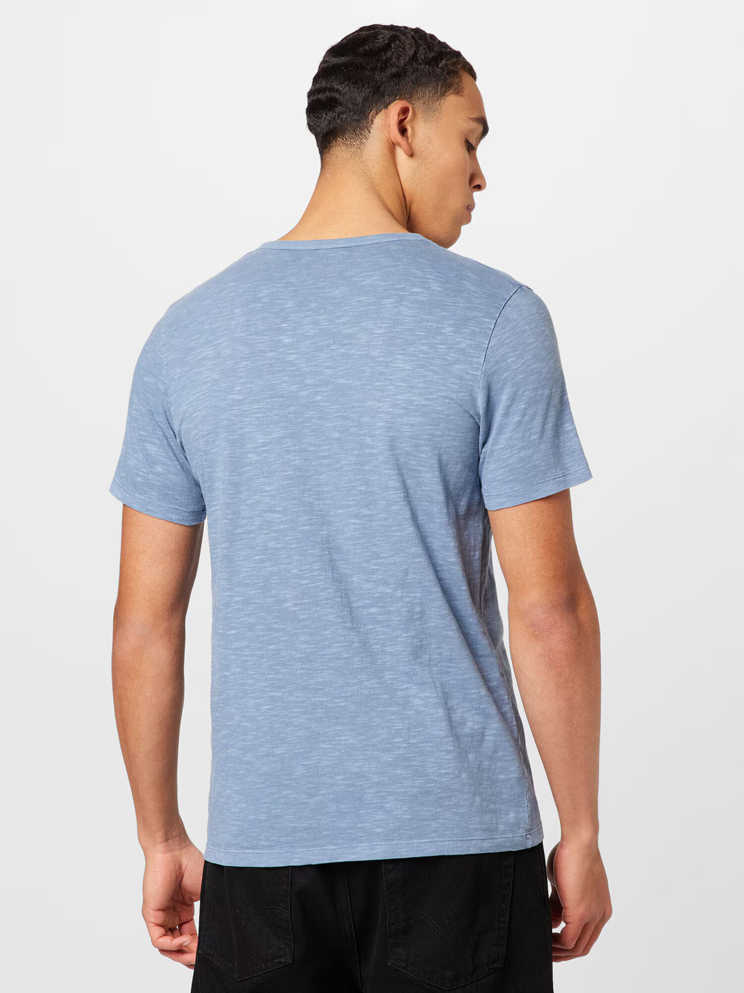 JACK & JONES Tricou albastru amestec - Pled.ro