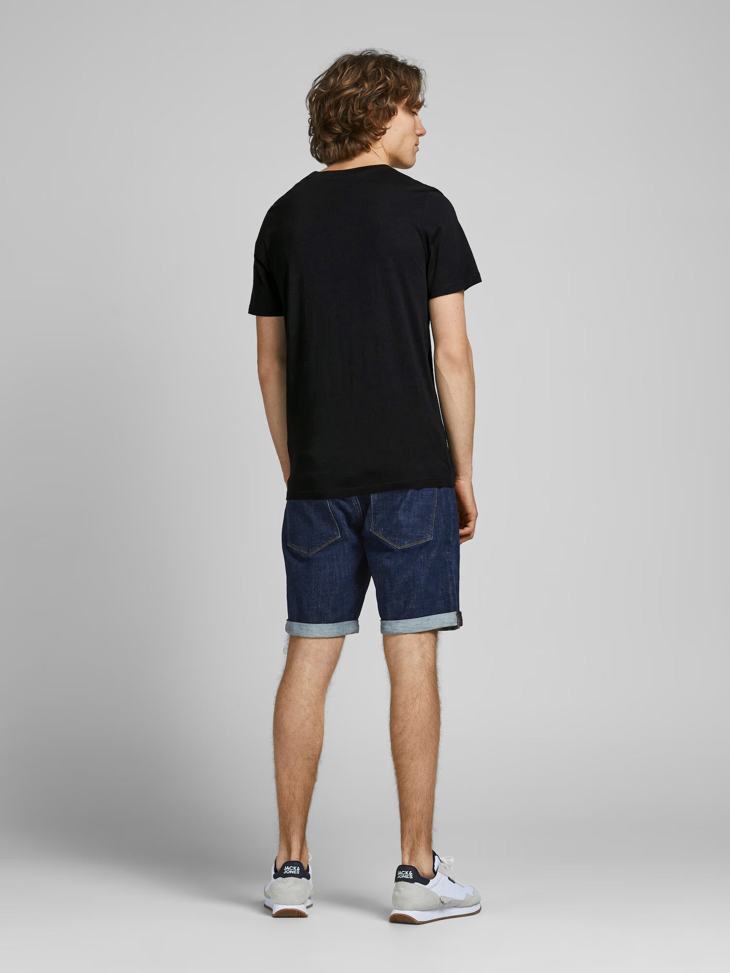 JACK & JONES Tricou albastru marin / roșu / negru / alb - Pled.ro