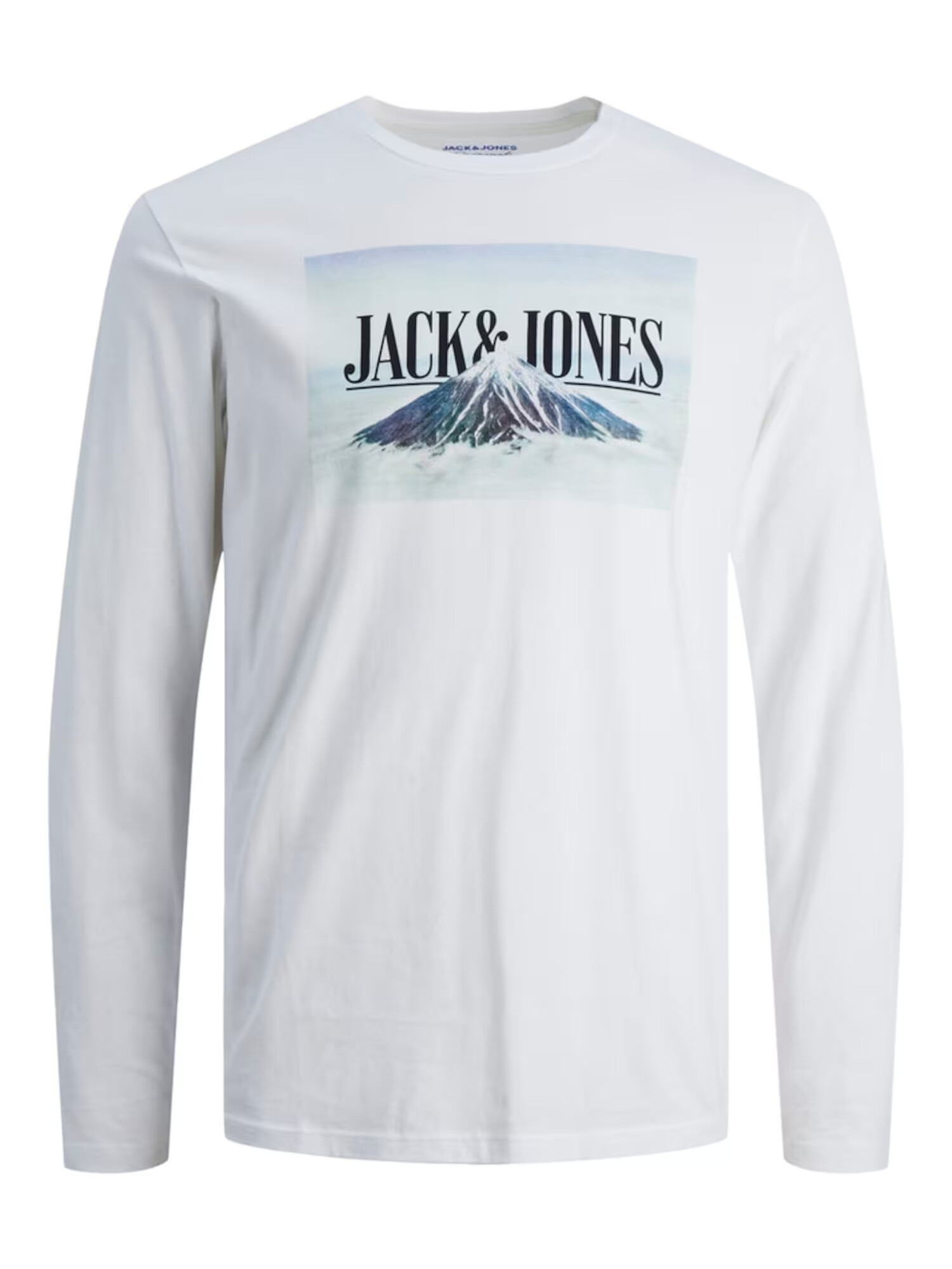 JACK & JONES Tricou albastru / negru / alb - Pled.ro